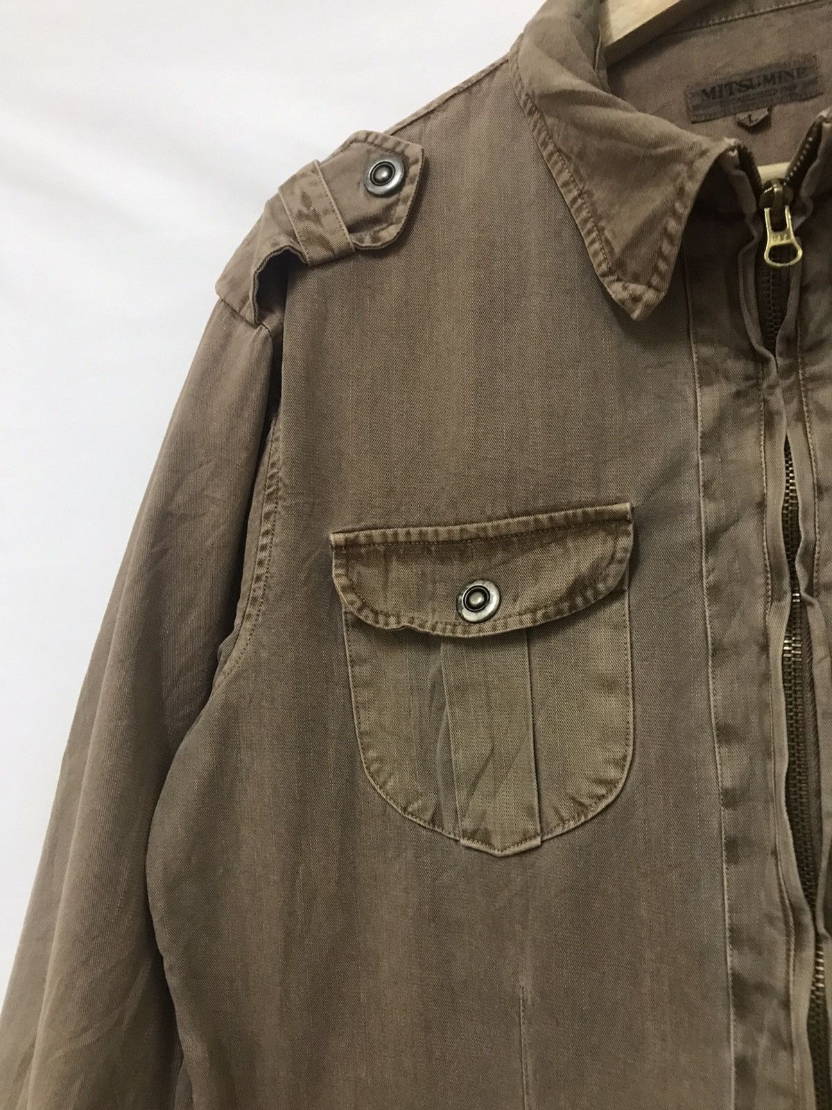 Japanese Brand Vintage Japanese Brand Mitsumine Denim Jacket Size US L / EU 52-54 / 3 - 5 Thumbnail