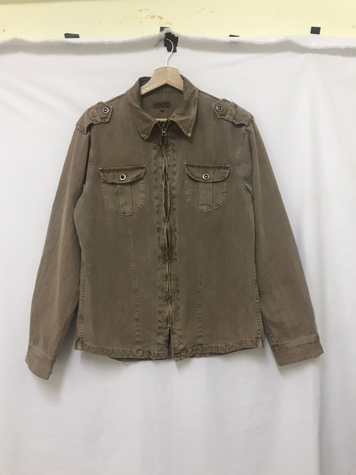 Japanese Brand Vintage Japanese Brand Mitsumine Denim Jacket Size US L / EU 52-54 / 3 - 4 Thumbnail