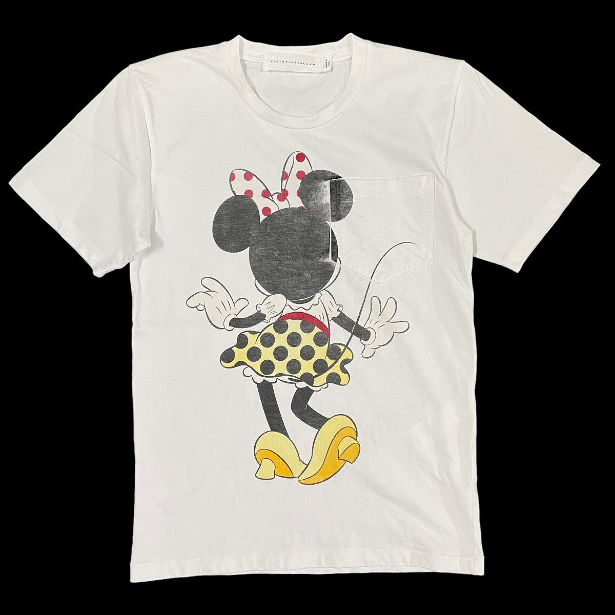 Disney VICTORIA BECKHAM WHITE DISNEY MINNIE MOUSE T-SHIRT | Grailed
