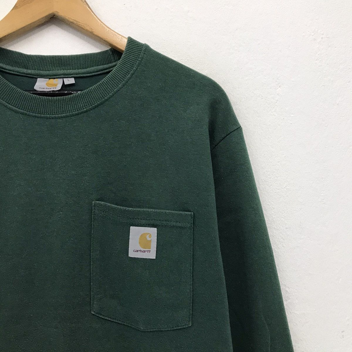 Carhartt × Vintage Vintage Carhartt Big Logo Sweatshirt Size US M / EU 48-50 / 2 - 5 Thumbnail