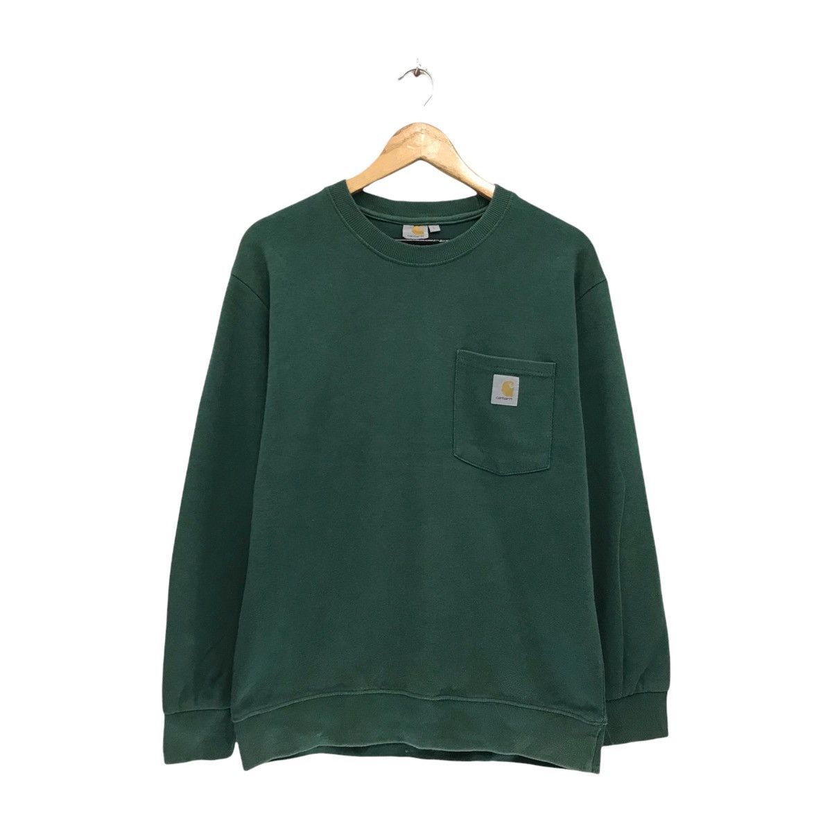 Carhartt × Vintage Vintage Carhartt Big Logo Sweatshirt Size US M / EU 48-50 / 2 - 1 Thumbnail