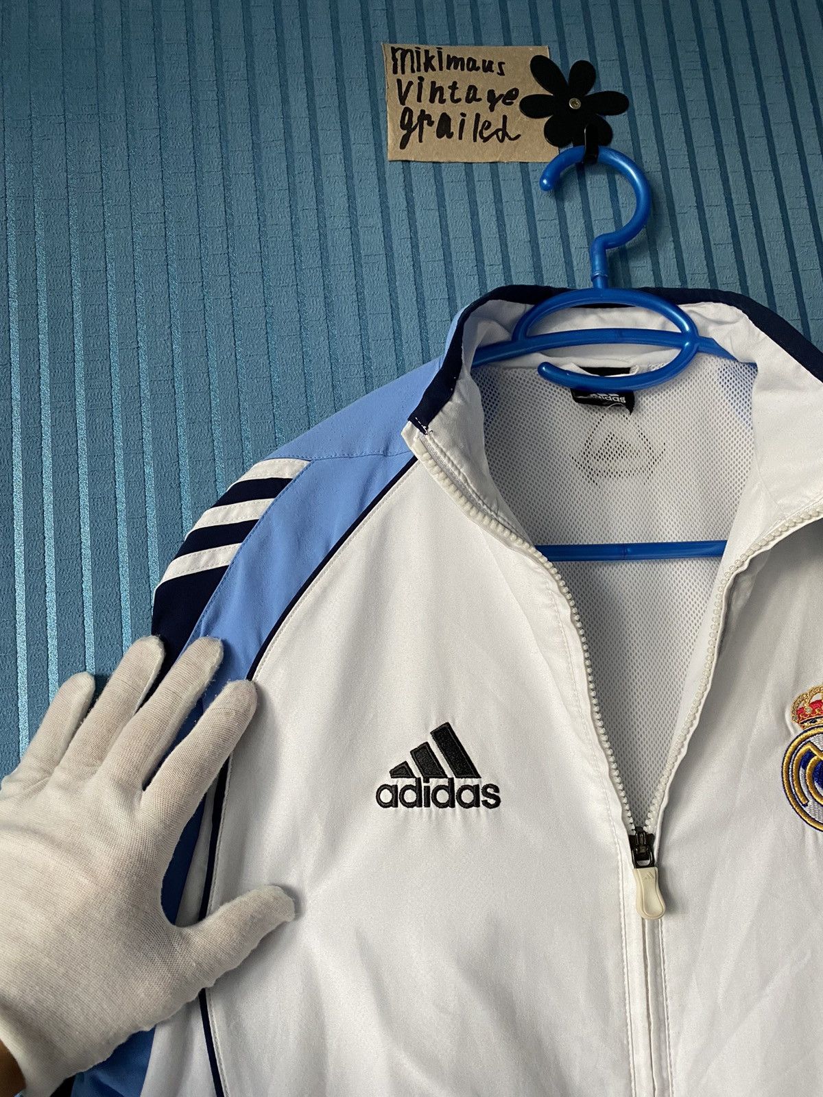 Adidas Adidas Real Madrid 2005/2006 track jacket zip y2k OG vintage Size US S / EU 44-46 / 1 - 6 Thumbnail