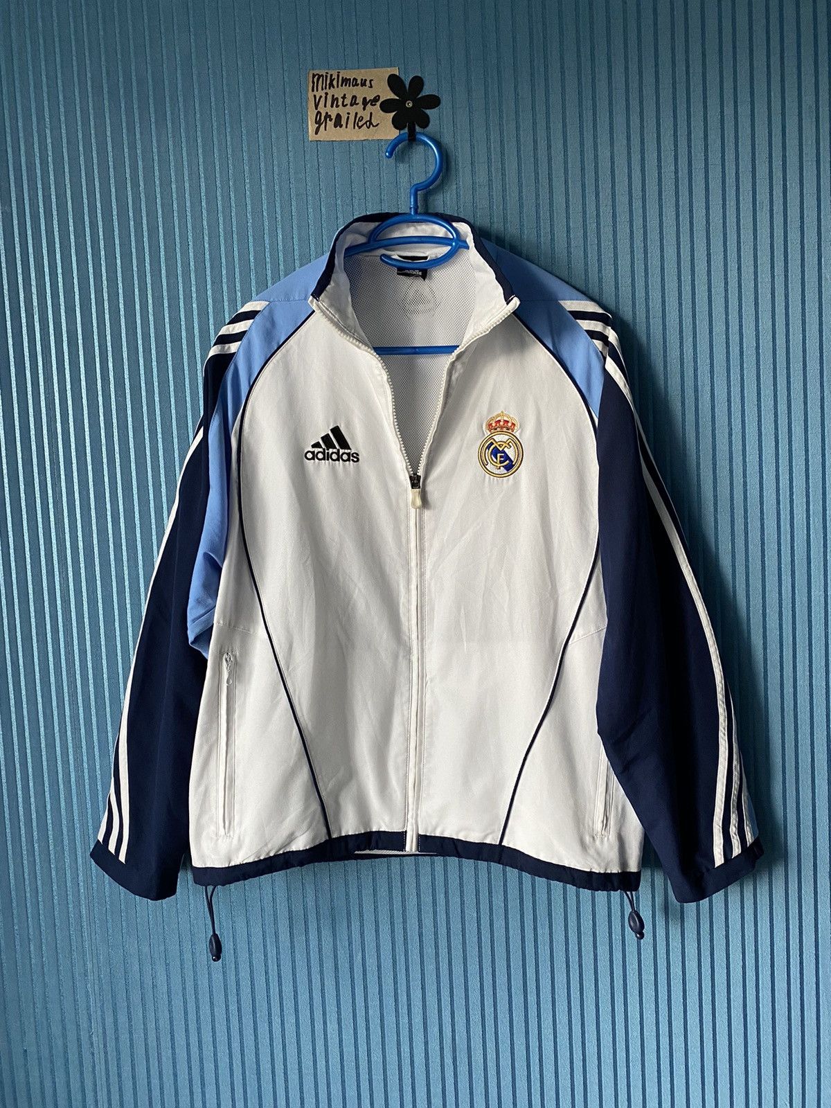 Adidas Adidas Real Madrid 2005/2006 track jacket zip y2k OG vintage Size US S / EU 44-46 / 1 - 1 Thumbnail