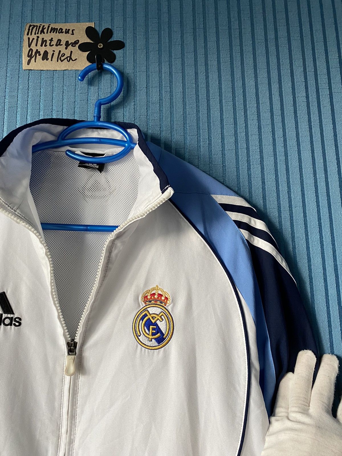 Adidas Adidas Real Madrid 2005/2006 track jacket zip y2k OG vintage Size US S / EU 44-46 / 1 - 7 Thumbnail