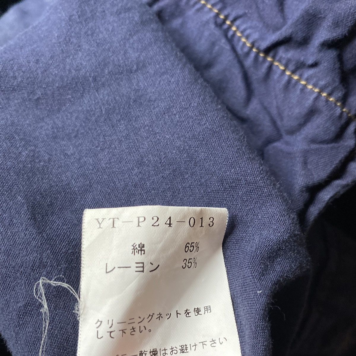 Yohji Yamamoto Y’s Cotton/Rayon Cargo Pants Size US 30 / EU 46 - 9 Thumbnail