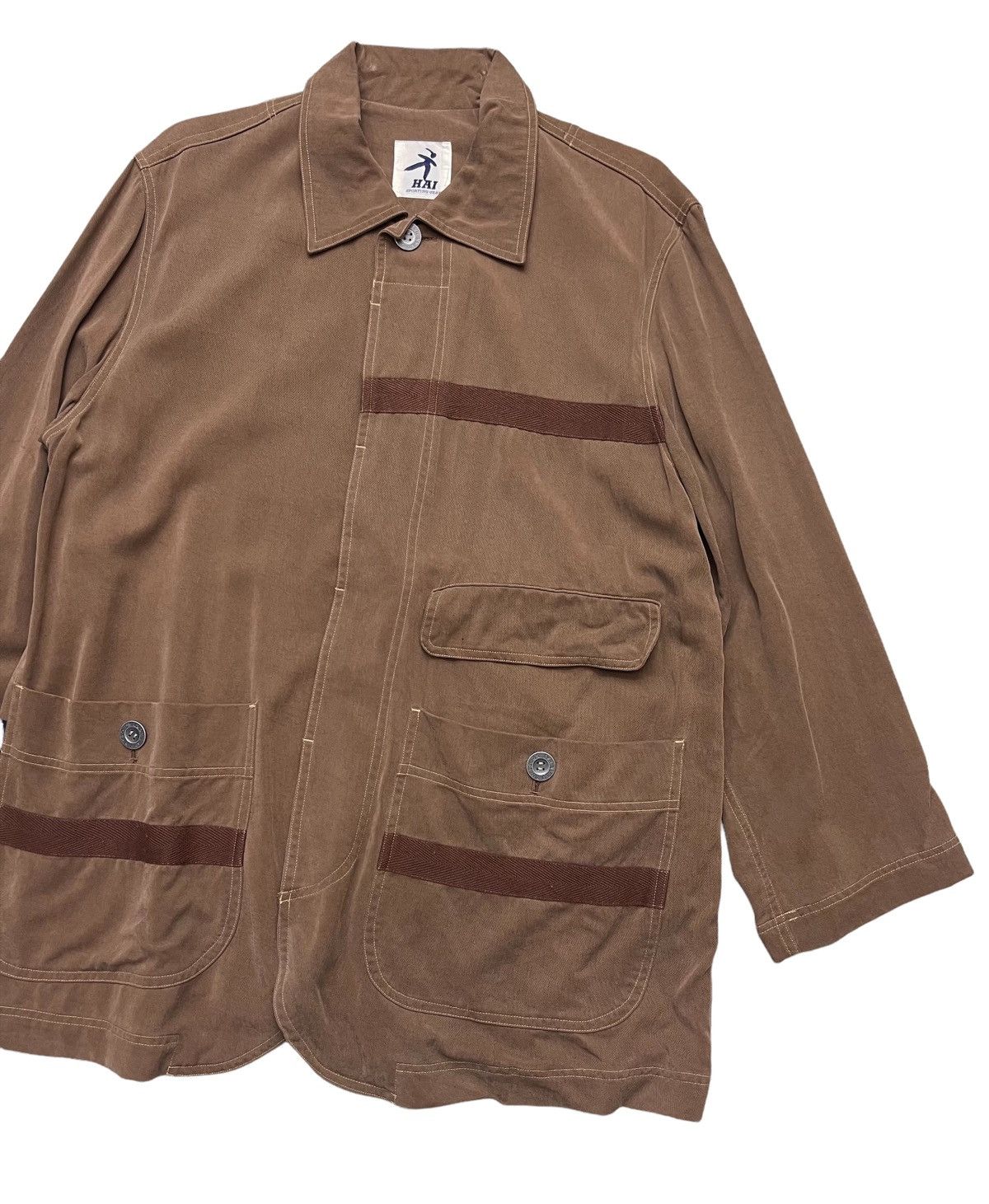 Hai Sporting Gear OVERSIZE ISSEY MIYAKE MULTIPOCKET BUTTON JACKET Size US M / EU 48-50 / 2 - 4 Thumbnail