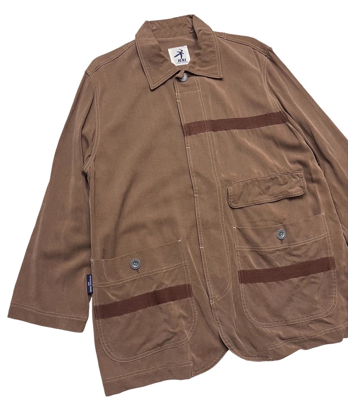 Hai Sporting Gear OVERSIZE ISSEY MIYAKE MULTIPOCKET BUTTON JACKET Size US M / EU 48-50 / 2 - 5 Thumbnail