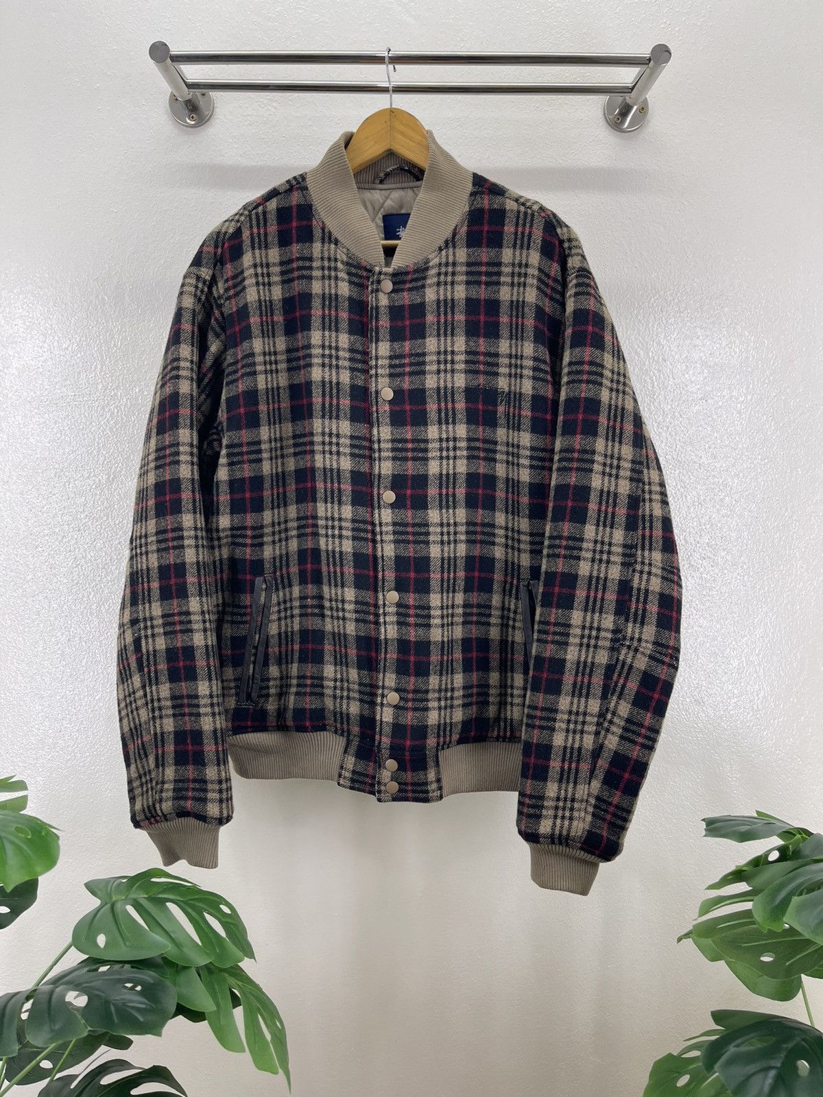 Stussy Stussy International Wool Bomber jacket Size US S / EU 44-46 / 1 - 1 Thumbnail