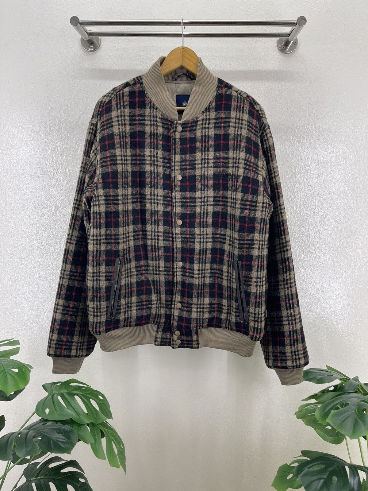 Stussy Stussy International Wool Bomber jacket Size US S / EU 44-46 / 1 - 2 Thumbnail