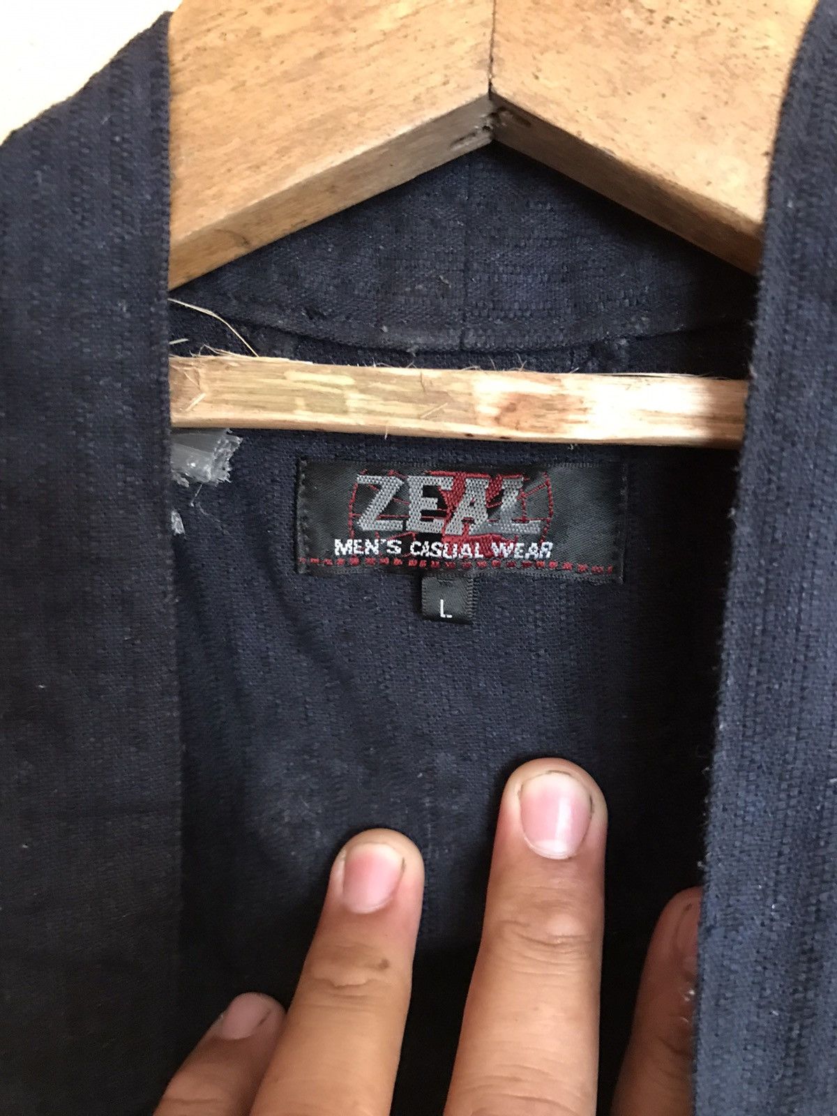 Japanese Brand RARE SKULL ZEAL MEN’s CASUAL WEAR KIMONO JAPANESE PUNK STYL Size US L / EU 52-54 / 3 - 8 Thumbnail