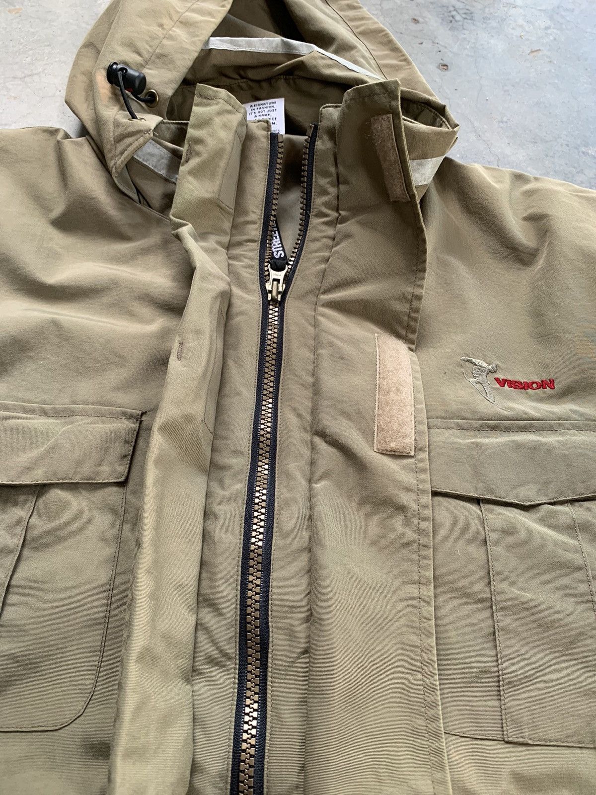 Vintage Vintage 80s Vision Streetwear Utility Parka Jacket Size US XL / EU 56 / 4 - 11 Thumbnail