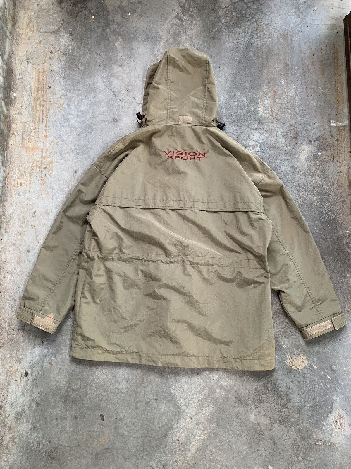 Vintage Vintage 80s Vision Streetwear Utility Parka Jacket Size US XL / EU 56 / 4 - 8 Thumbnail
