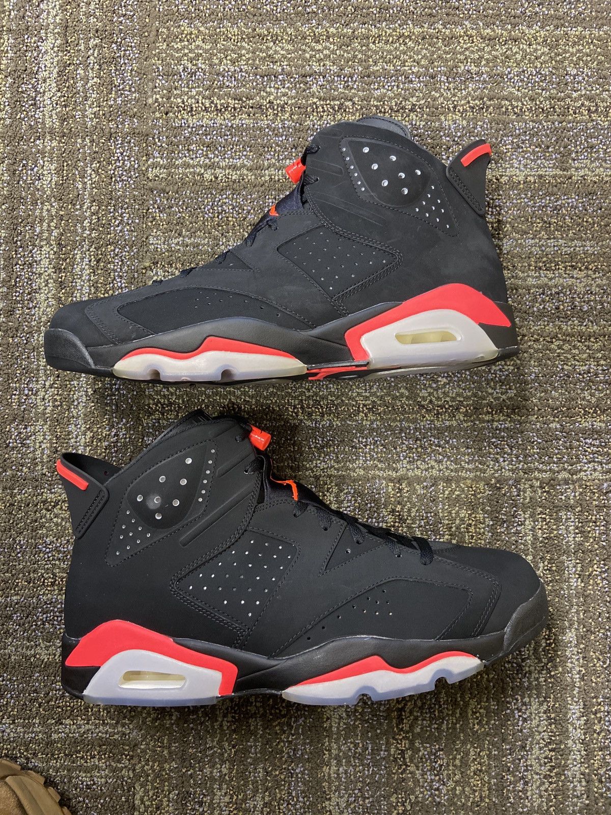 6s jordans black