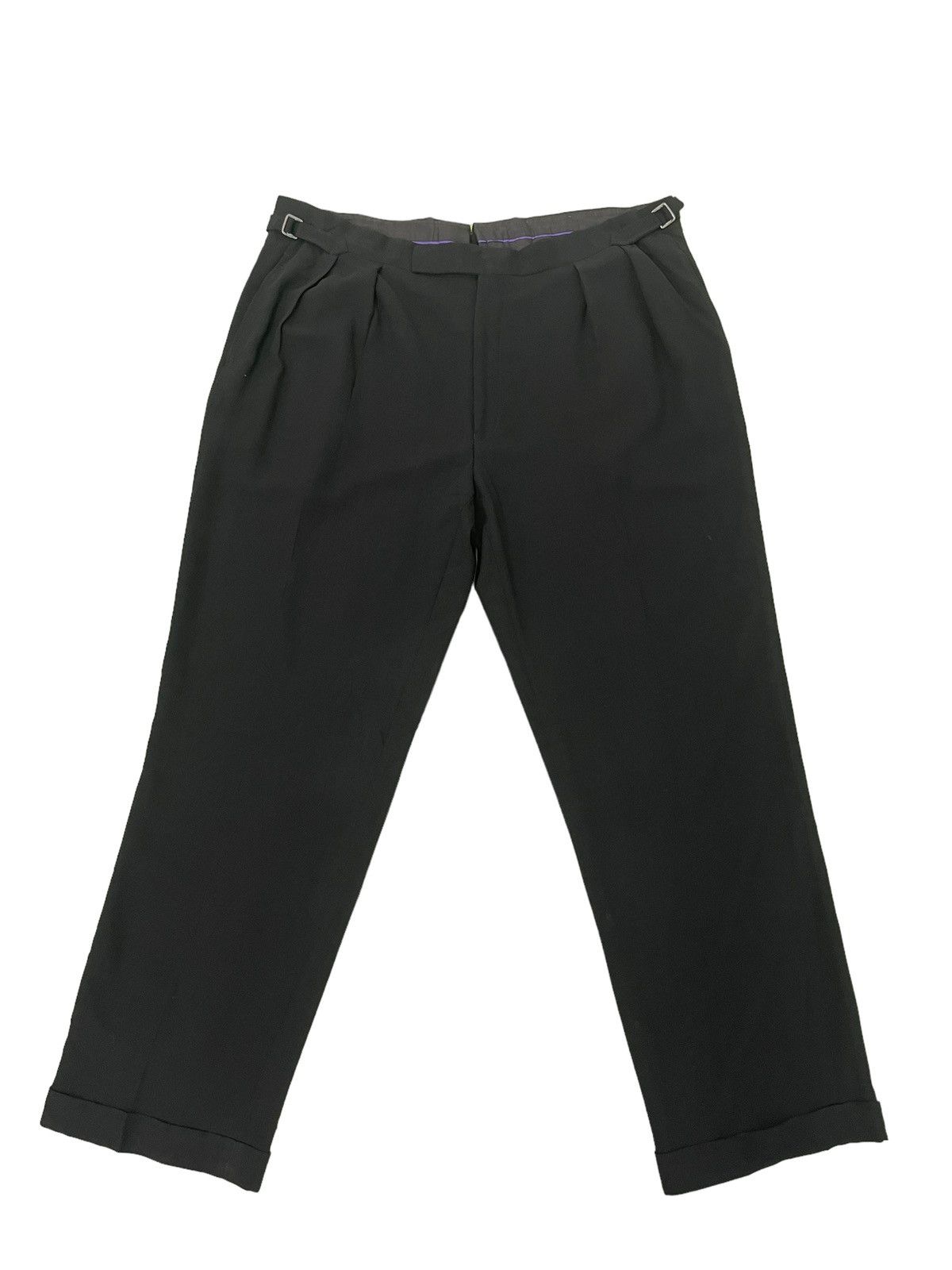 Polo Ralph Lauren Wool Trouser Ralph Lauren Purple Label Italy Regular 4🟦8 Size US 40 / EU 56 - 2 Thumbnail
