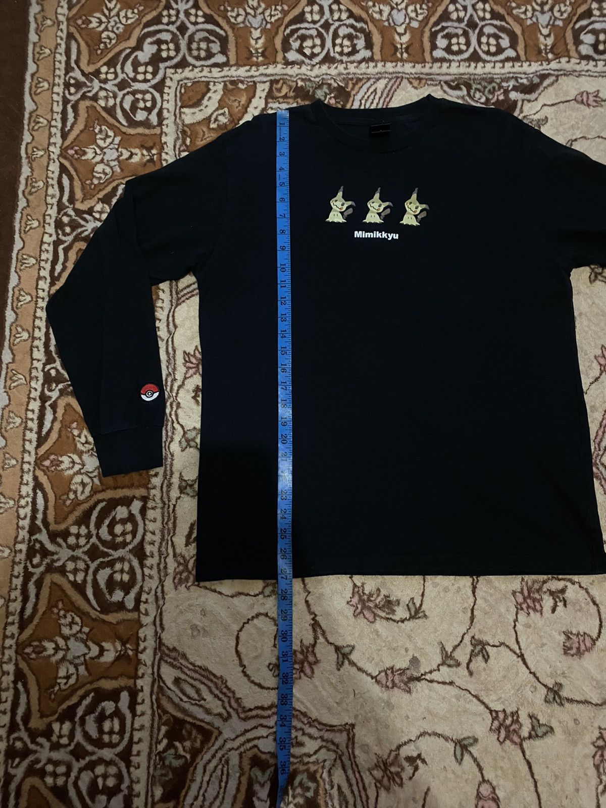 Anime Pokemon Mimikkyu Long Sleeve T Shirt Size US L / EU 52-54 / 3 - 12 Thumbnail