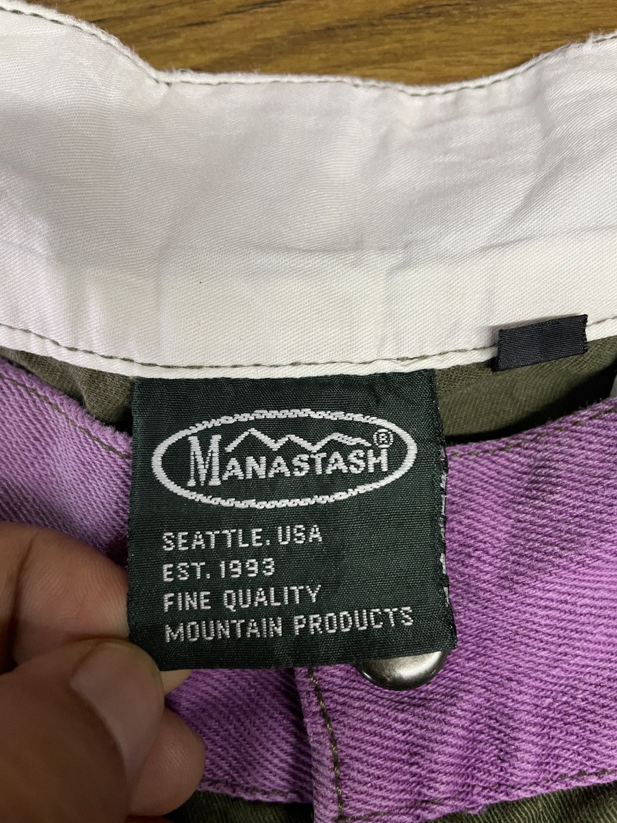 Manastash Manastash Hemp Cocoon Hemp Ripstop Chinos Workwear hype W32 Size US 32 / EU 48 - 10 Thumbnail