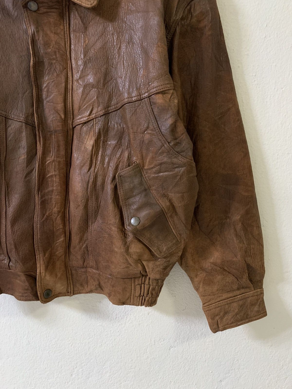 Other Flight Equipment Leather Jacket Size US M / EU 48-50 / 2 - 2 Thumbnail