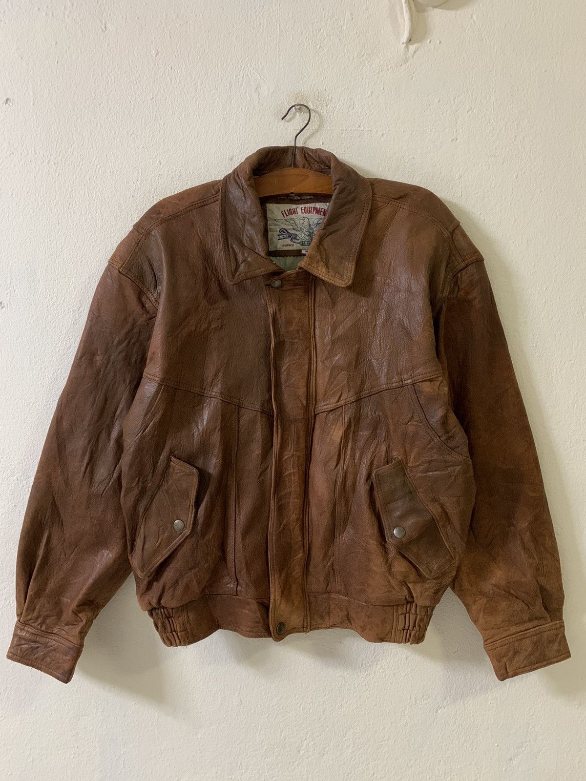 Other Flight Equipment Leather Jacket Size US M / EU 48-50 / 2 - 1 Thumbnail