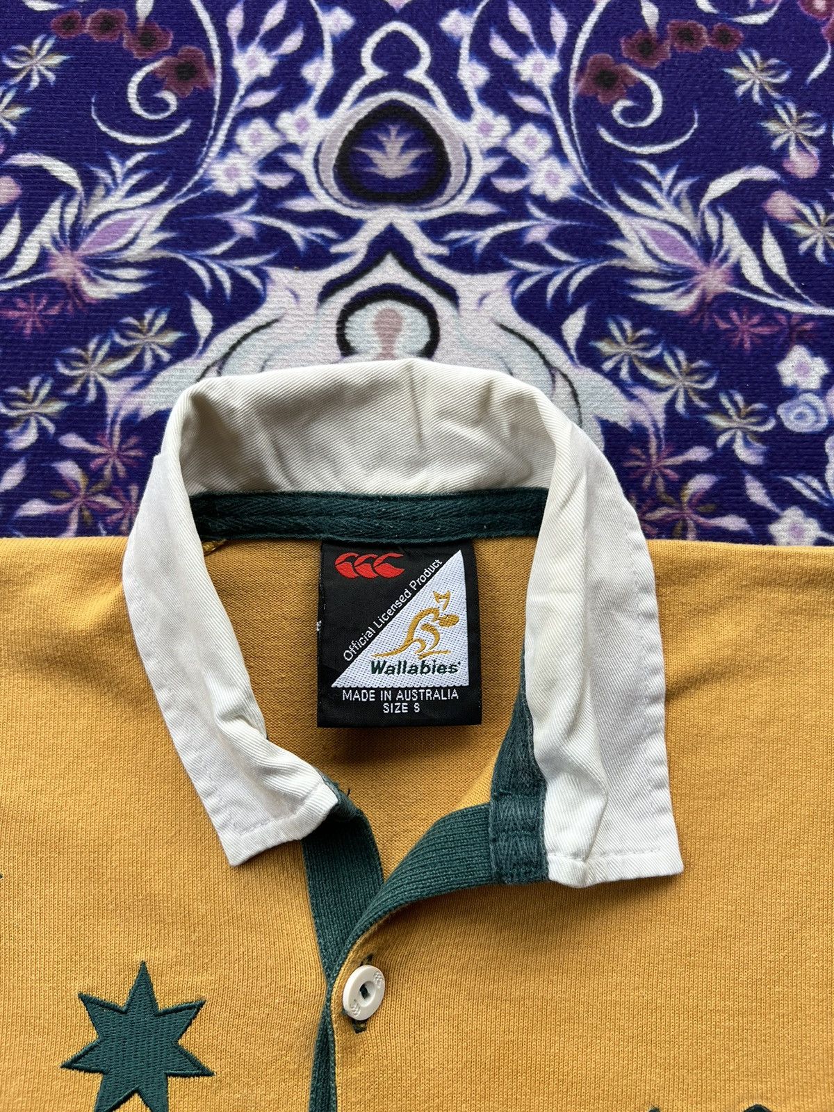 Canterbury of New Zealand (S) Vintage Canterburry Of New Zealand Wallabies Polo Rugby Size US S / EU 44-46 / 1 - 6 Thumbnail