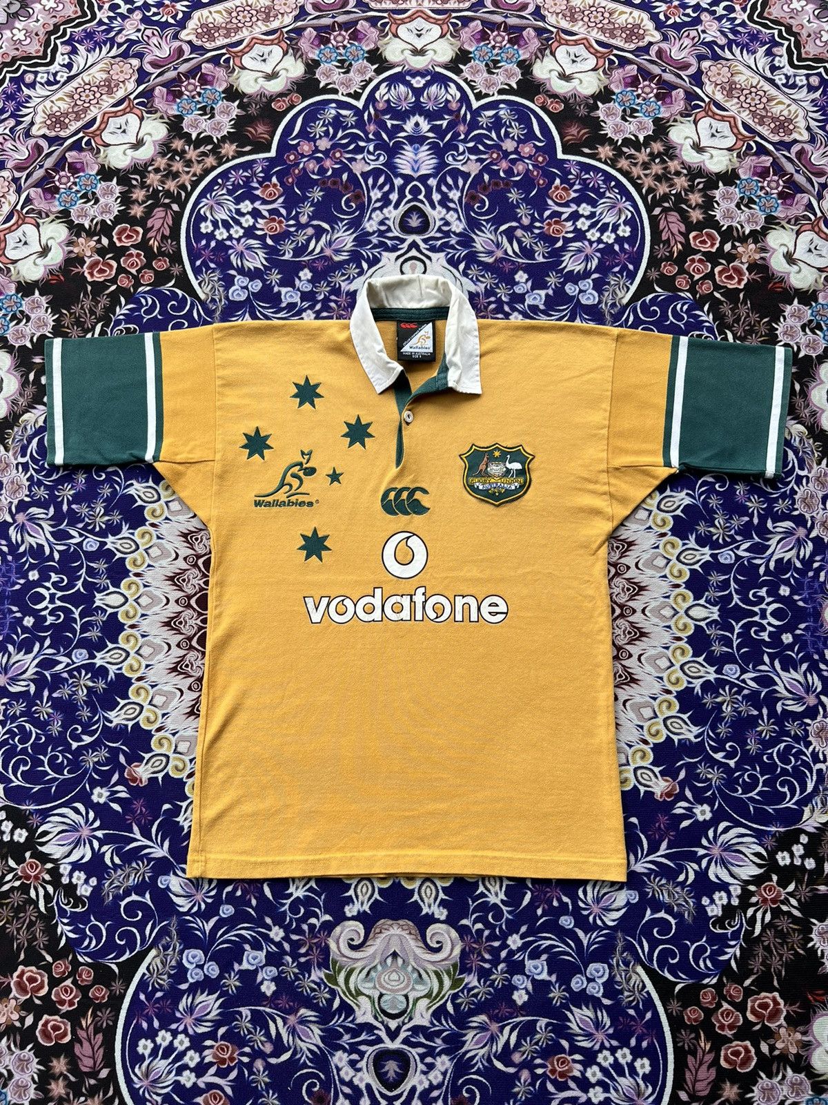 Canterbury of New Zealand (S) Vintage Canterburry Of New Zealand Wallabies Polo Rugby Size US S / EU 44-46 / 1 - 1 Thumbnail