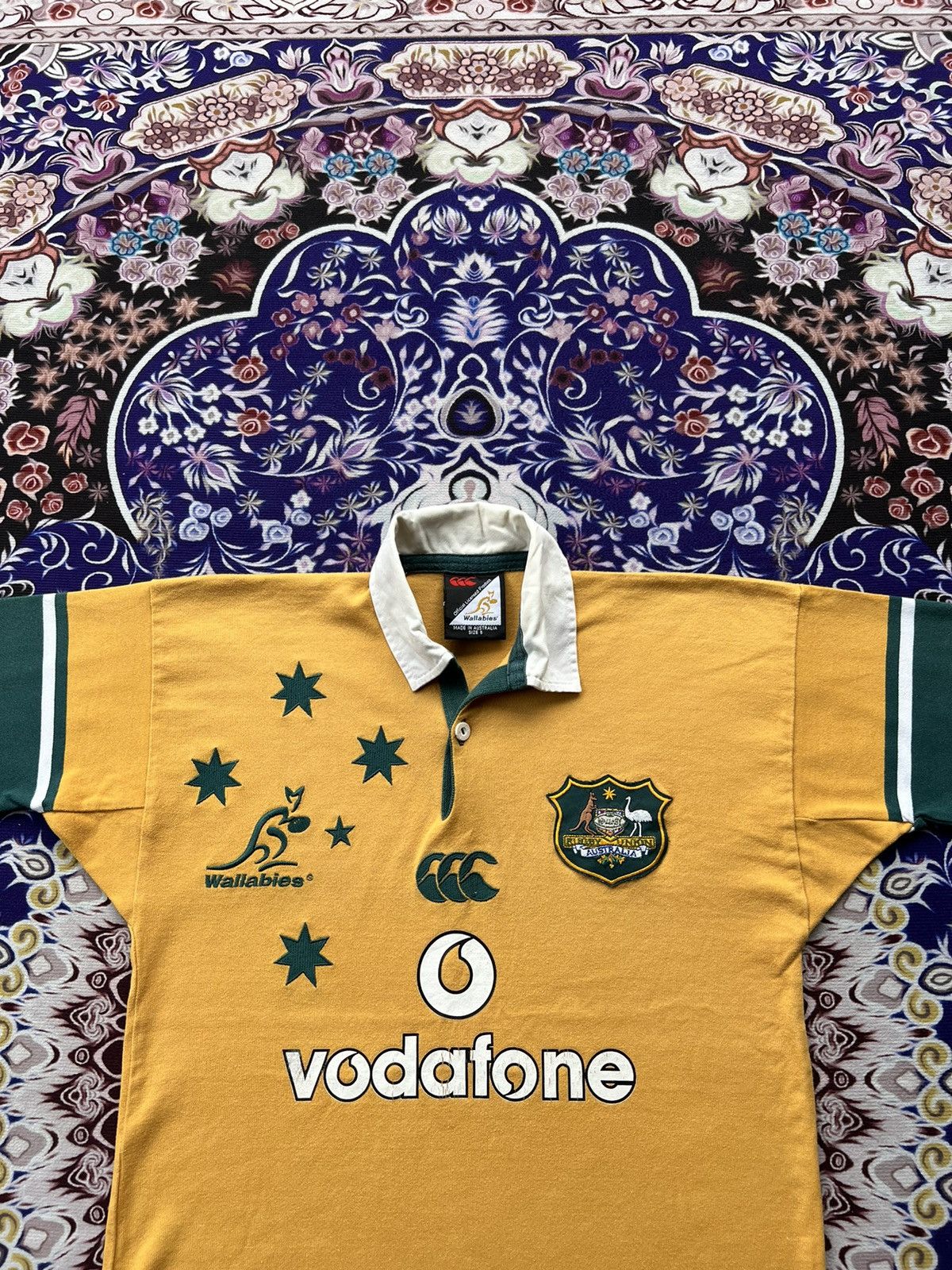 Canterbury of New Zealand (S) Vintage Canterburry Of New Zealand Wallabies Polo Rugby Size US S / EU 44-46 / 1 - 7 Thumbnail