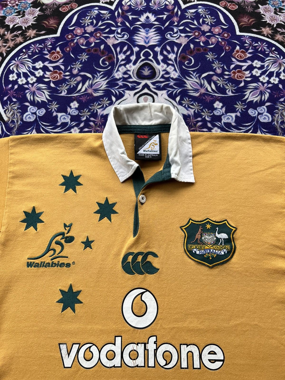 Canterbury of New Zealand (S) Vintage Canterburry Of New Zealand Wallabies Polo Rugby Size US S / EU 44-46 / 1 - 3 Thumbnail