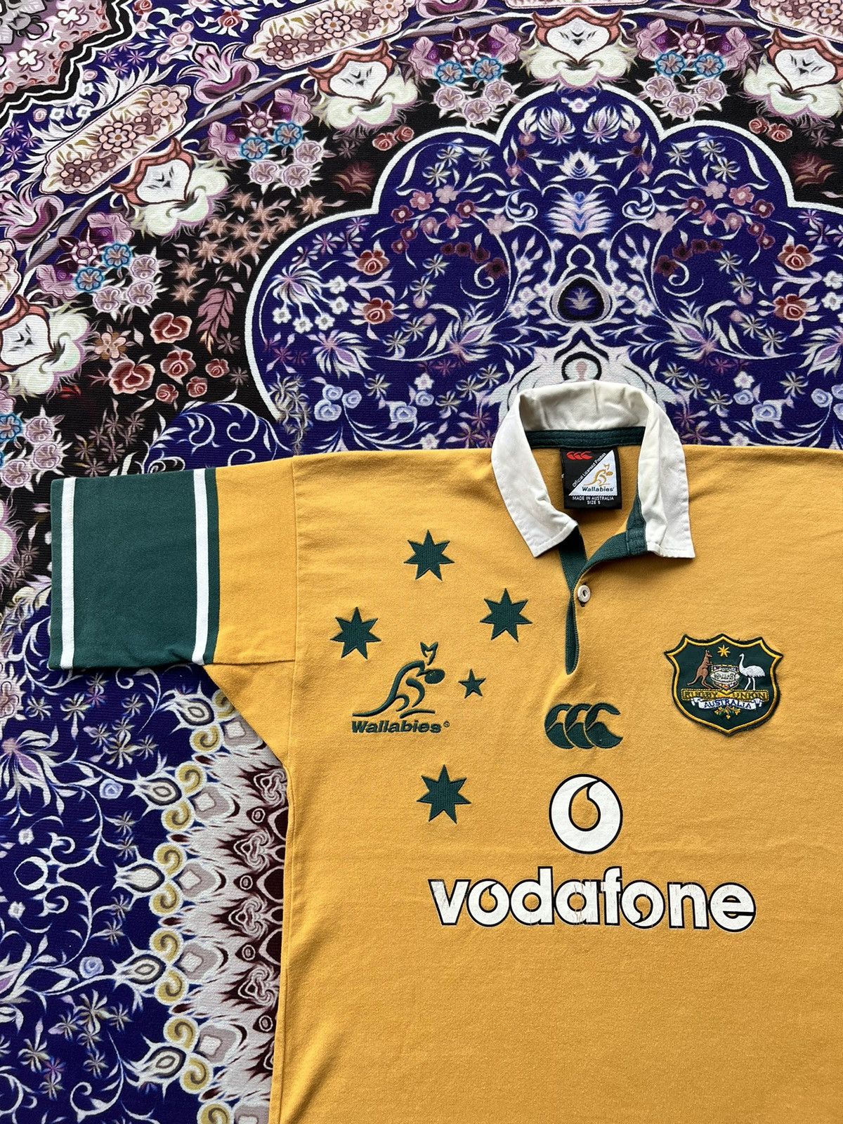 Canterbury of New Zealand (S) Vintage Canterburry Of New Zealand Wallabies Polo Rugby Size US S / EU 44-46 / 1 - 4 Thumbnail