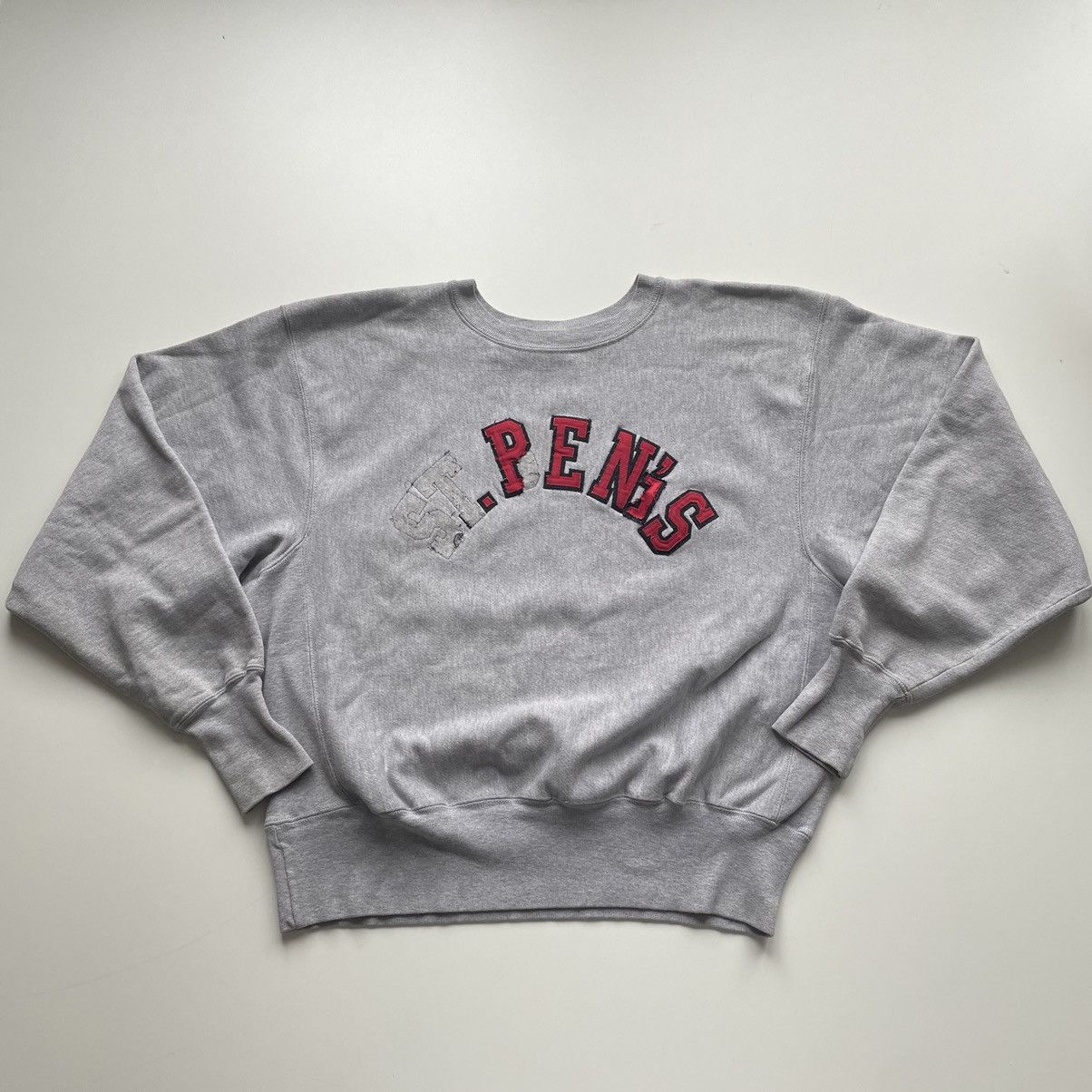 Champion Vintage 2000s Champion Reverse Weave Penis Crewneck Large Size US L / EU 52-54 / 3 - 1 Thumbnail