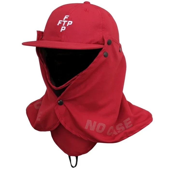 Fuck The Population Fuck The Population FTP Facemask Cross Logo Hat Cardinal Size ONE SIZE - 1 Thumbnail