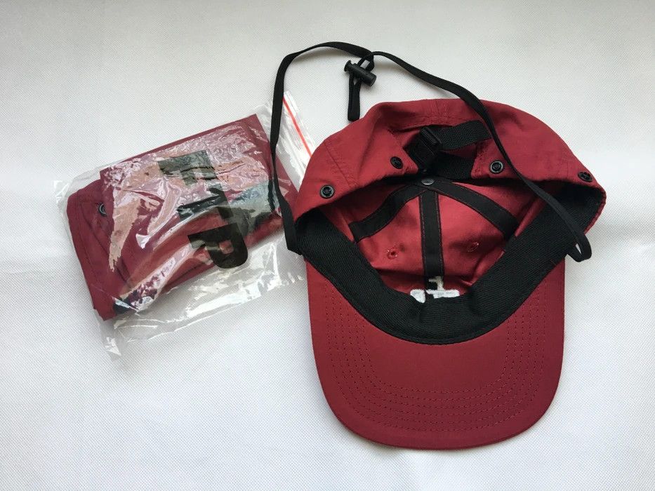 Fuck The Population Fuck The Population FTP Facemask Cross Logo Hat Cardinal Size ONE SIZE - 6 Thumbnail