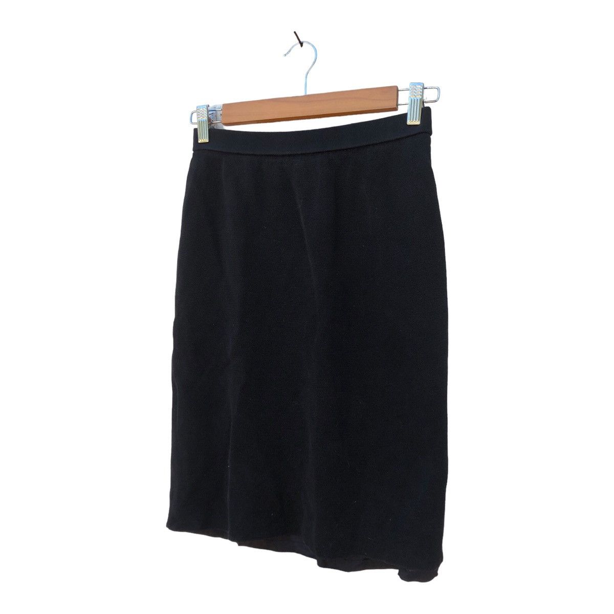 Yves Saint Laurent Yves Saint Laurent Mini Skirt Color Black Size 26" / US 2 / IT 38 - 1 Thumbnail