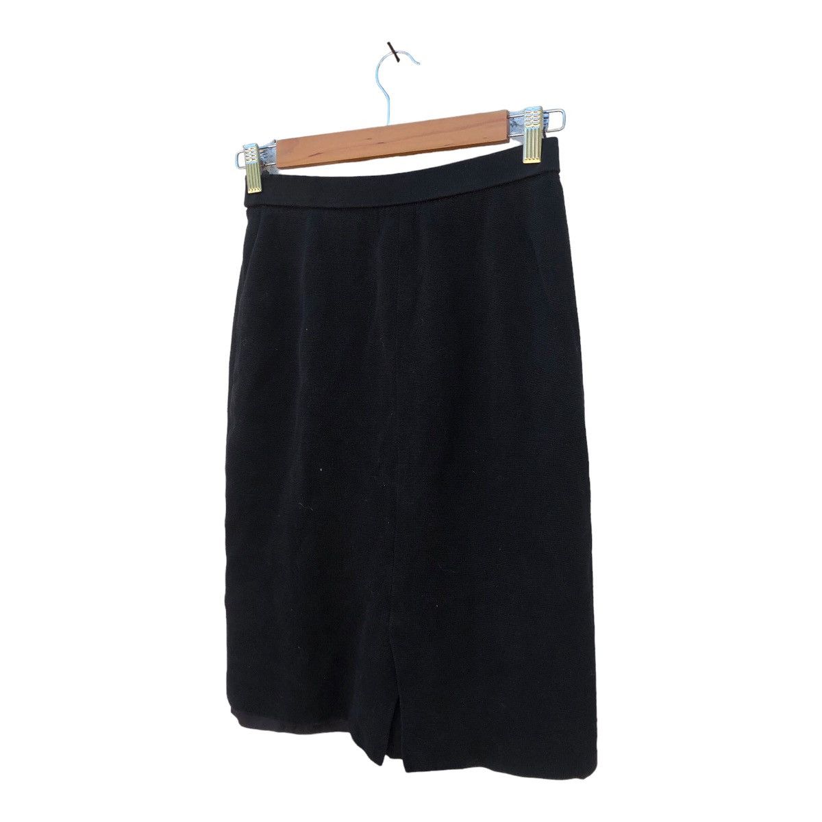 Yves Saint Laurent Yves Saint Laurent Mini Skirt Color Black Size 26" / US 2 / IT 38 - 2 Thumbnail