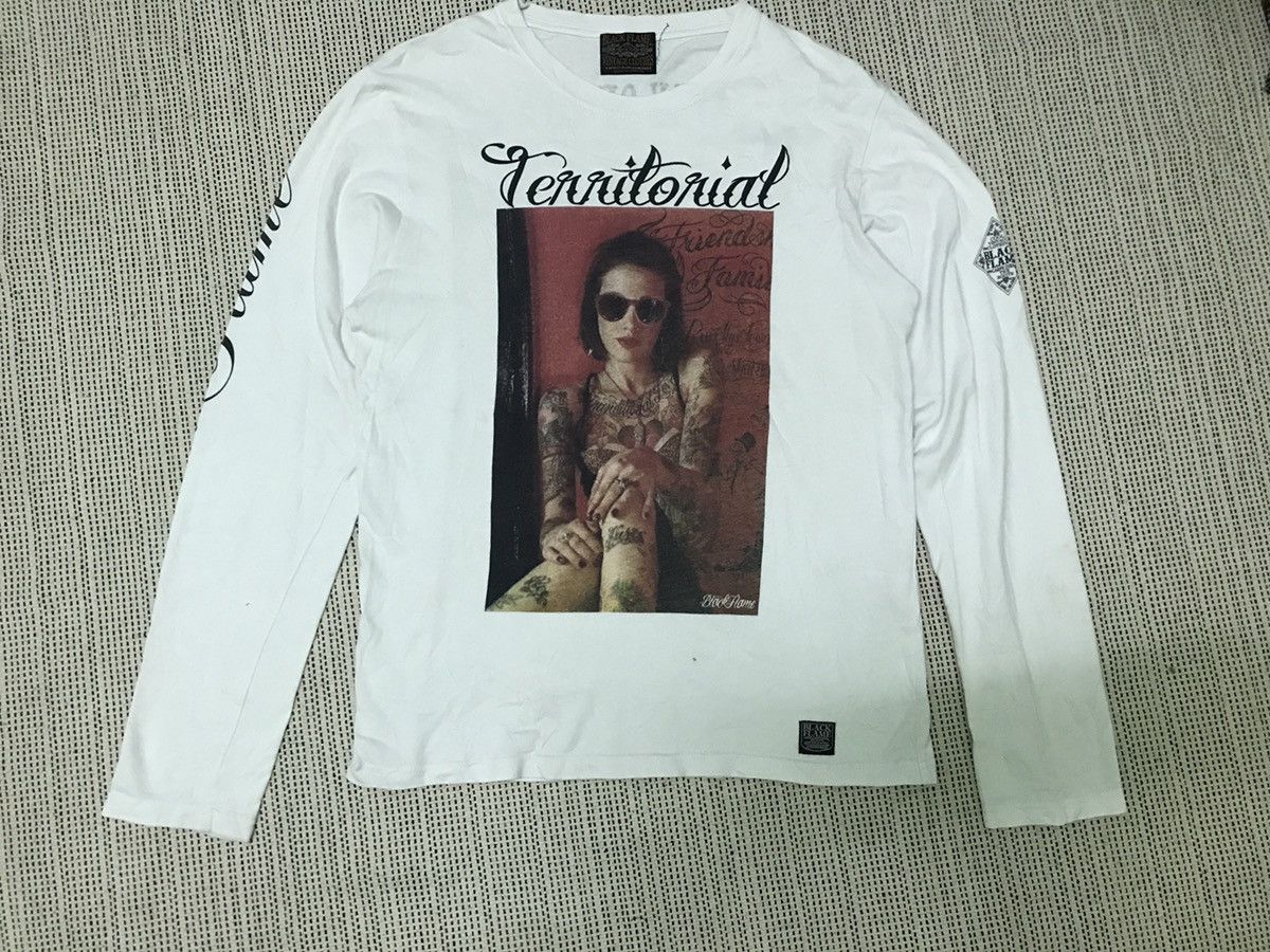 Japanese Brand × Seditionaries × Vintage ‼️‼️ rare BLACK FLAME VINTAGE CLOTHES Size US M / EU 48-50 / 2 - 1 Thumbnail