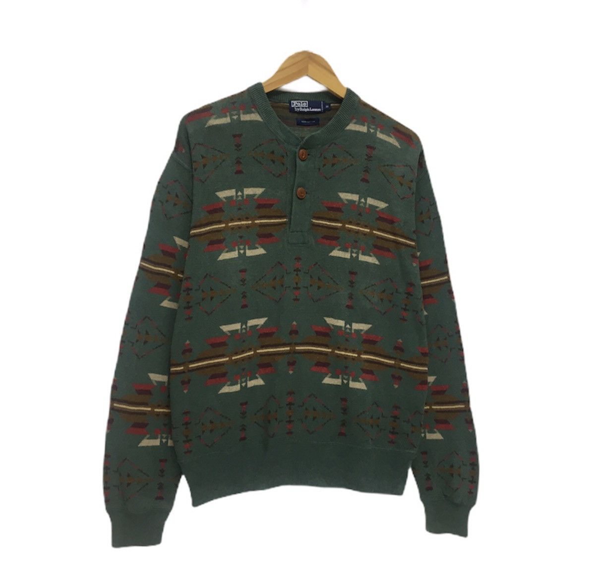 Polo Ralph Lauren Polo Ralph Lauren southwestern Crewneck Sweatshirt Size US M / EU 48-50 / 2 - 3 Thumbnail