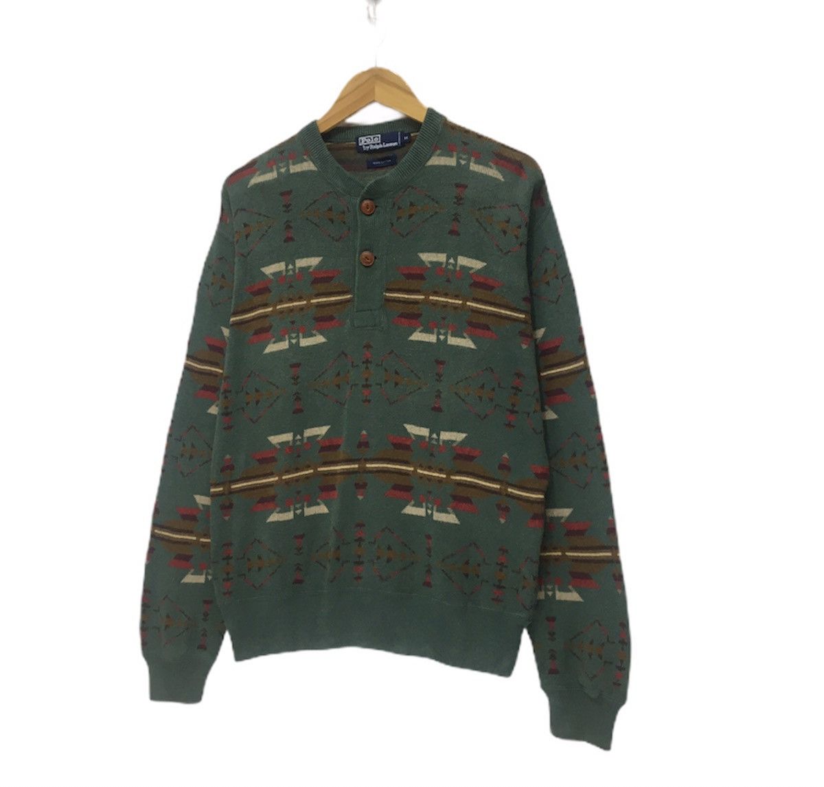 Polo Ralph Lauren Polo Ralph Lauren southwestern Crewneck Sweatshirt Size US M / EU 48-50 / 2 - 4 Thumbnail
