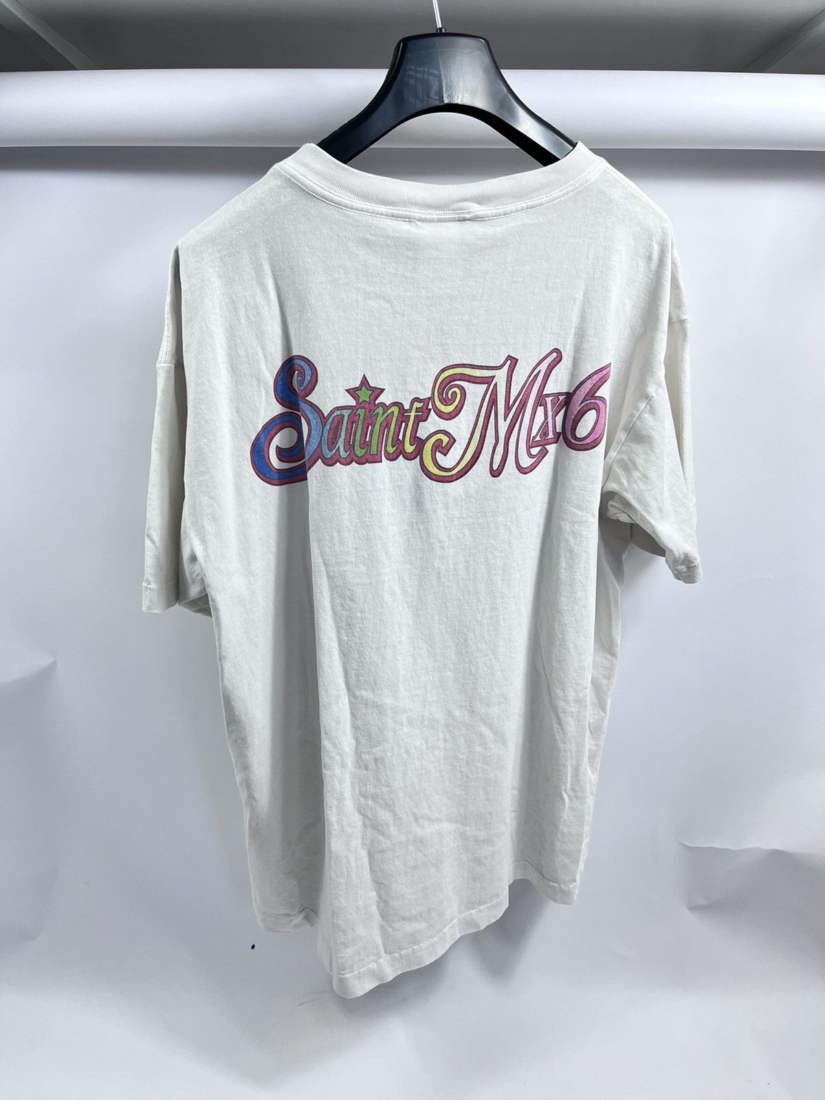 Saint Michael ANIMATION PRINT T-SHIRT Size US XL / EU 56 / 4 - 2 Thumbnail