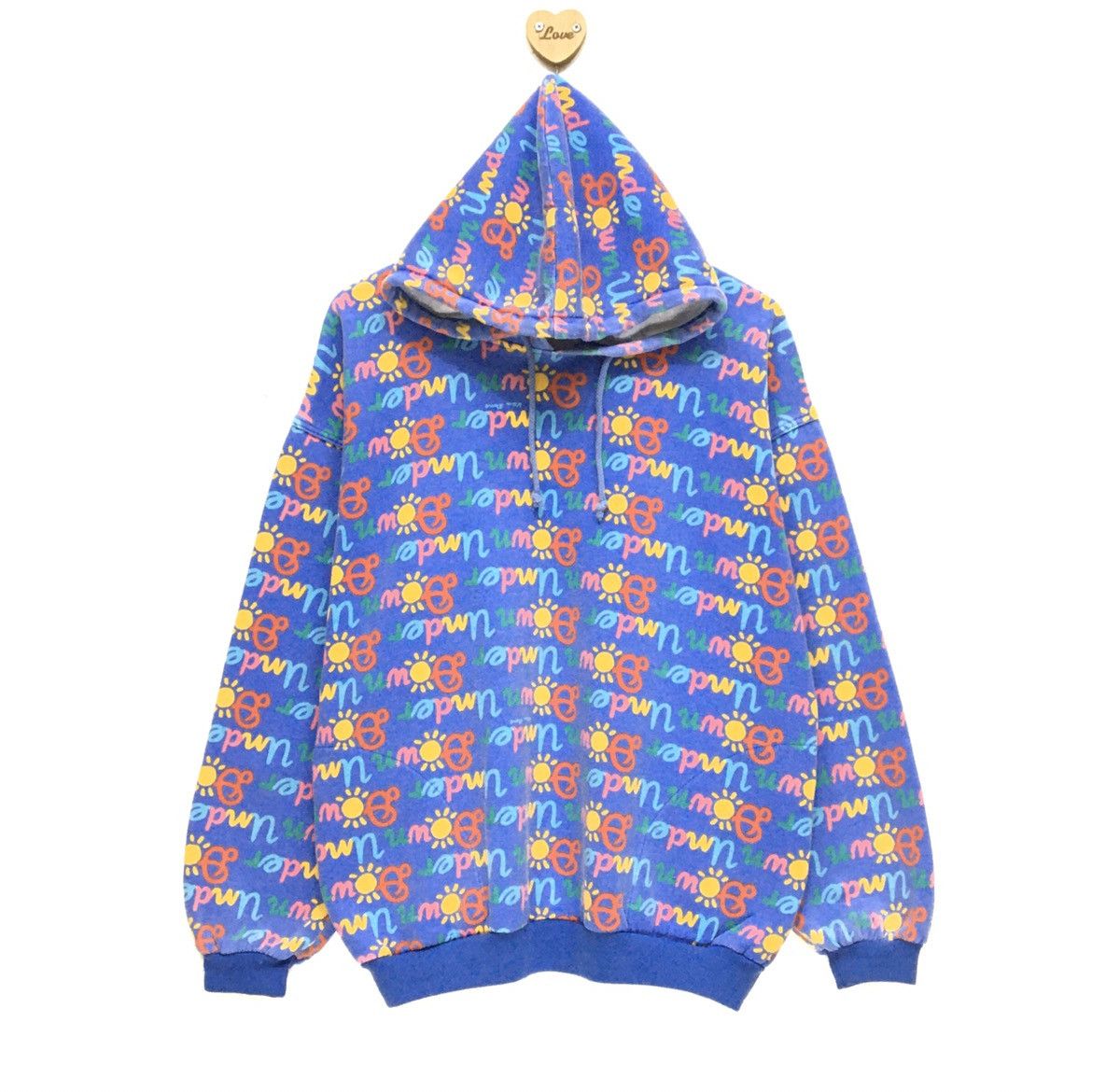Vintage Vintage KEN DONE Australia Hoodie Sweatshirt FullPrint Size US L / EU 52-54 / 3 - 1 Thumbnail