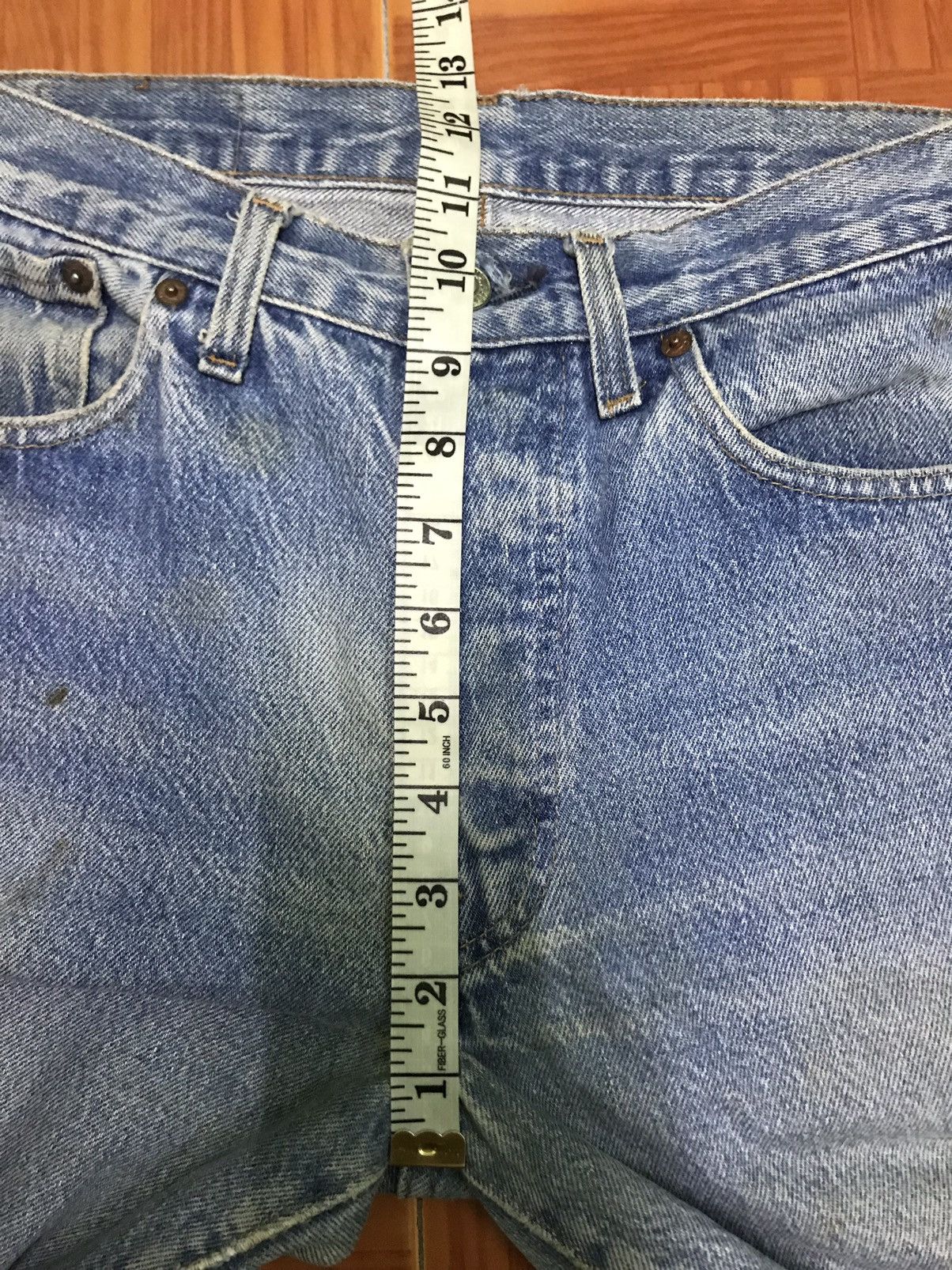 Levi's Vintage Clothing × Vintage 70s Vintage Levi’s 501 Light Wash Denim Size US 29 - 12 Thumbnail