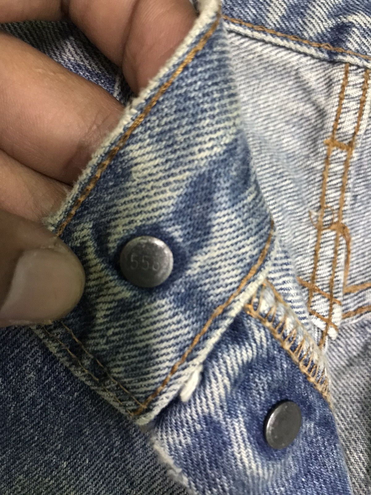 Levi's Vintage Clothing × Vintage 70s Vintage Levi’s 501 Light Wash Denim Size US 29 - 10 Thumbnail