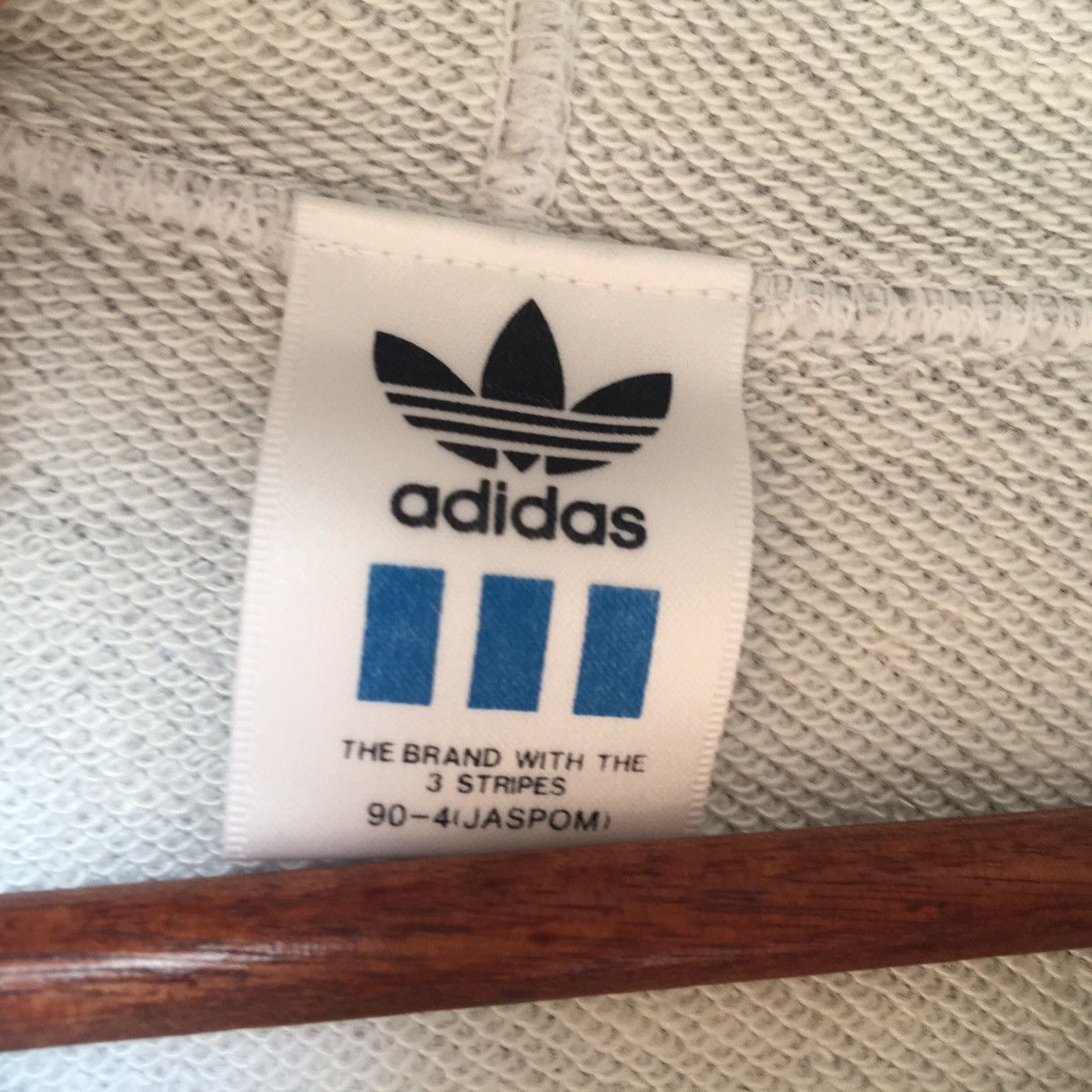 Adidas Vintage 90s Adidas Hoodie Sweatshirt Big Logo Size US S / EU 44-46 / 1 - 5 Thumbnail