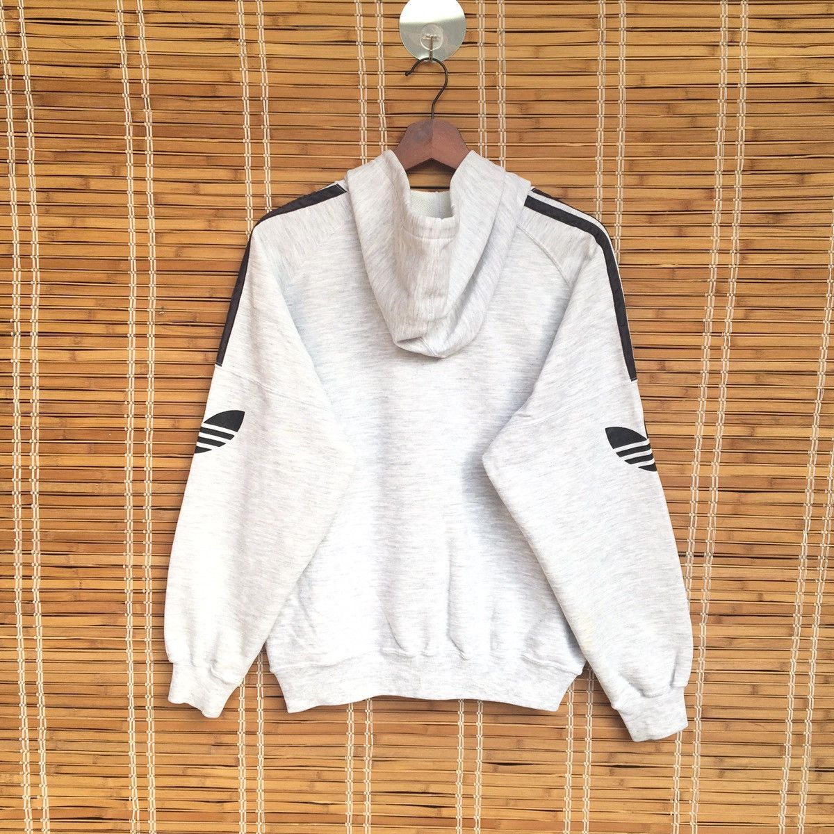 Adidas Vintage 90s Adidas Hoodie Sweatshirt Big Logo Size US S / EU 44-46 / 1 - 3 Thumbnail