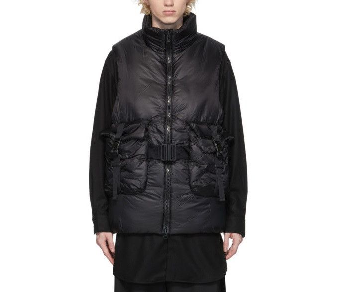 image of Adidas x Y 3 Y-3 Ch3 Puffer Fidlock Vest Size L in Black, Men's