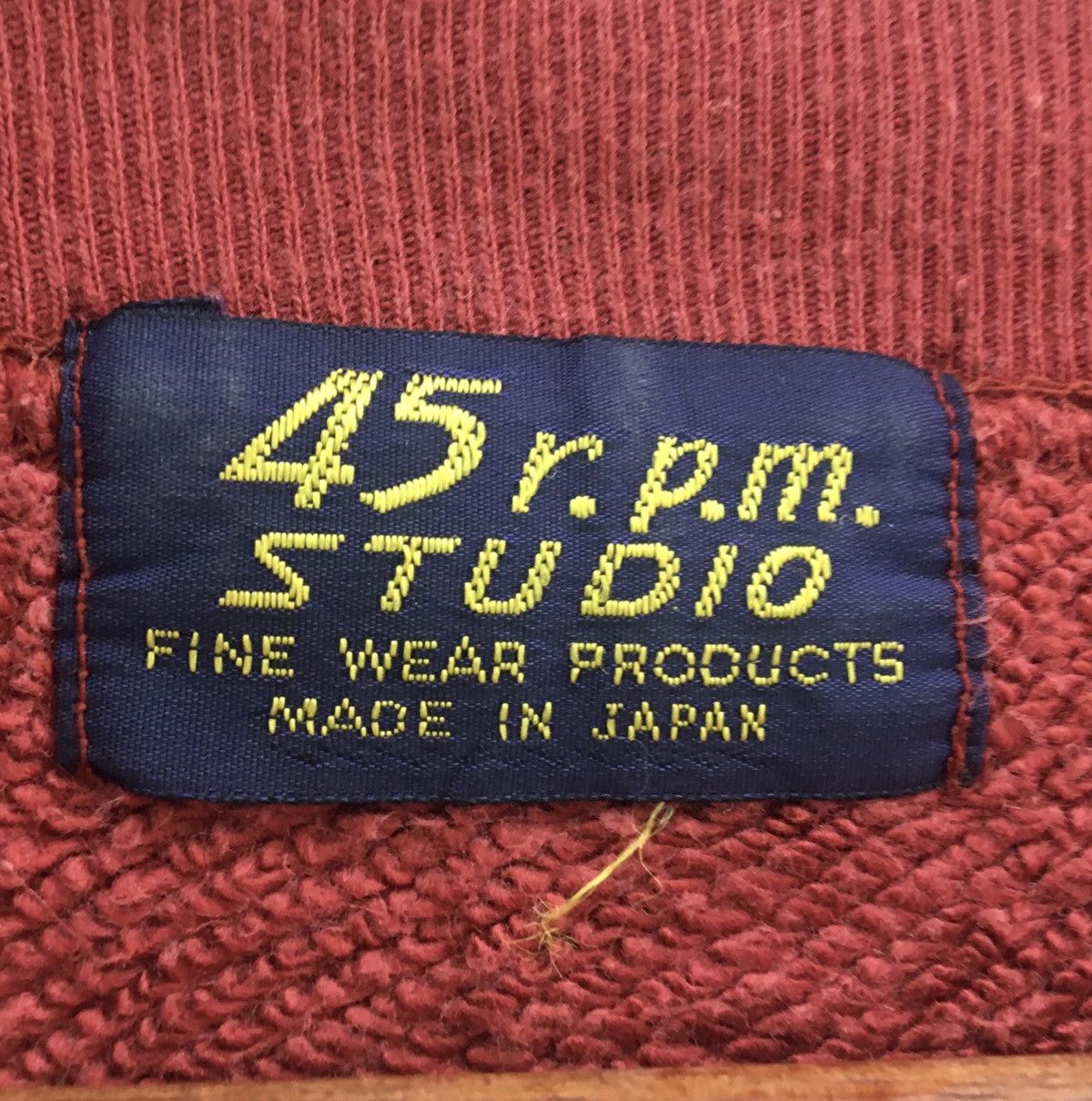45rpm Vintage 90s 45Rpm Studio Crewneck Sweatshirt Big Logo 1998 Size US S / EU 44-46 / 1 - 8 Thumbnail