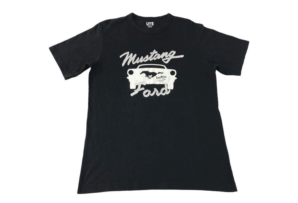 Ford Uniqlo X Ford Mustang Rope Design Tee Big Logo Printed Size US M / EU 48-50 / 2 - 1 Thumbnail