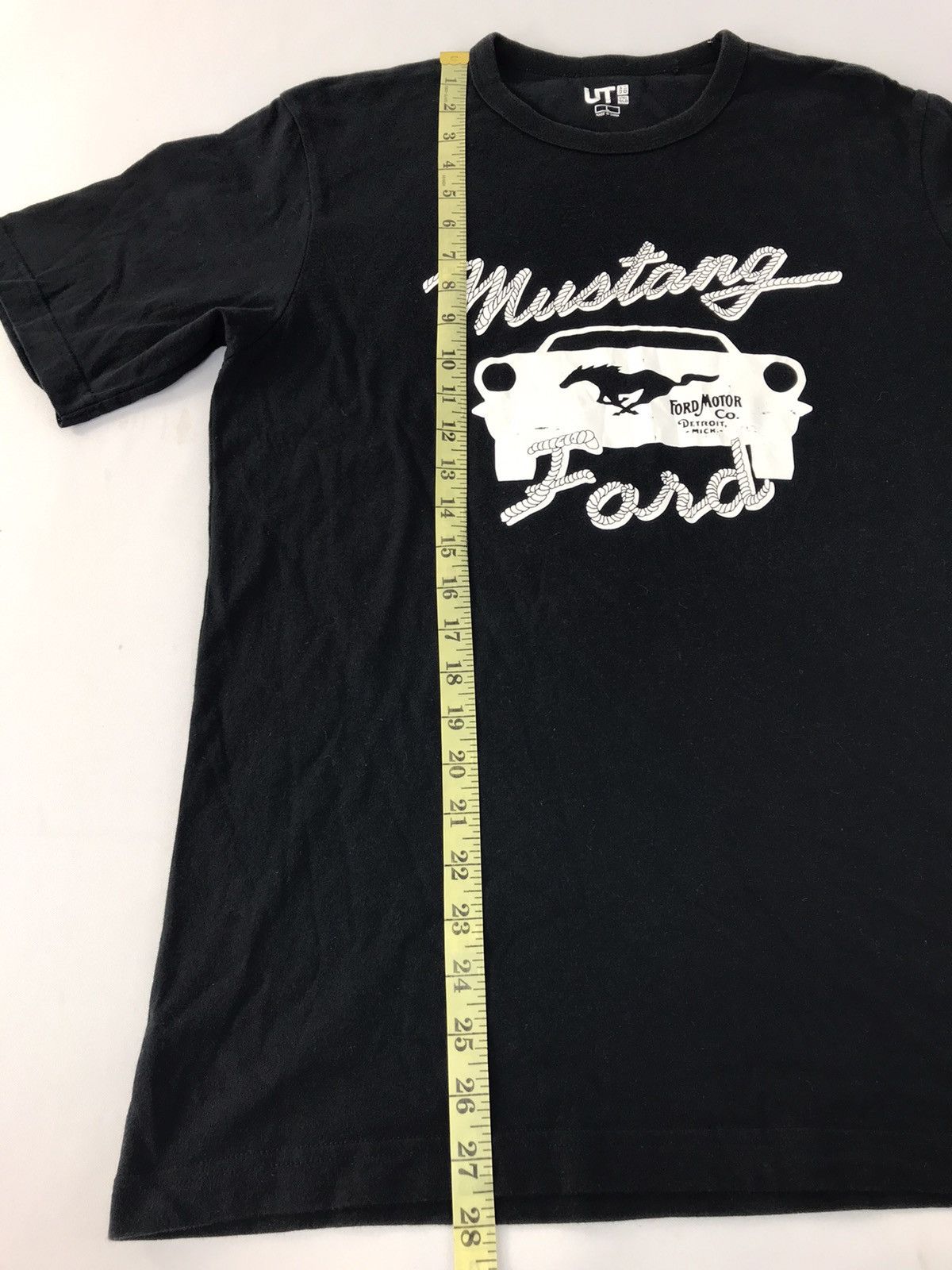 Ford Uniqlo X Ford Mustang Rope Design Tee Big Logo Printed Size US M / EU 48-50 / 2 - 8 Thumbnail