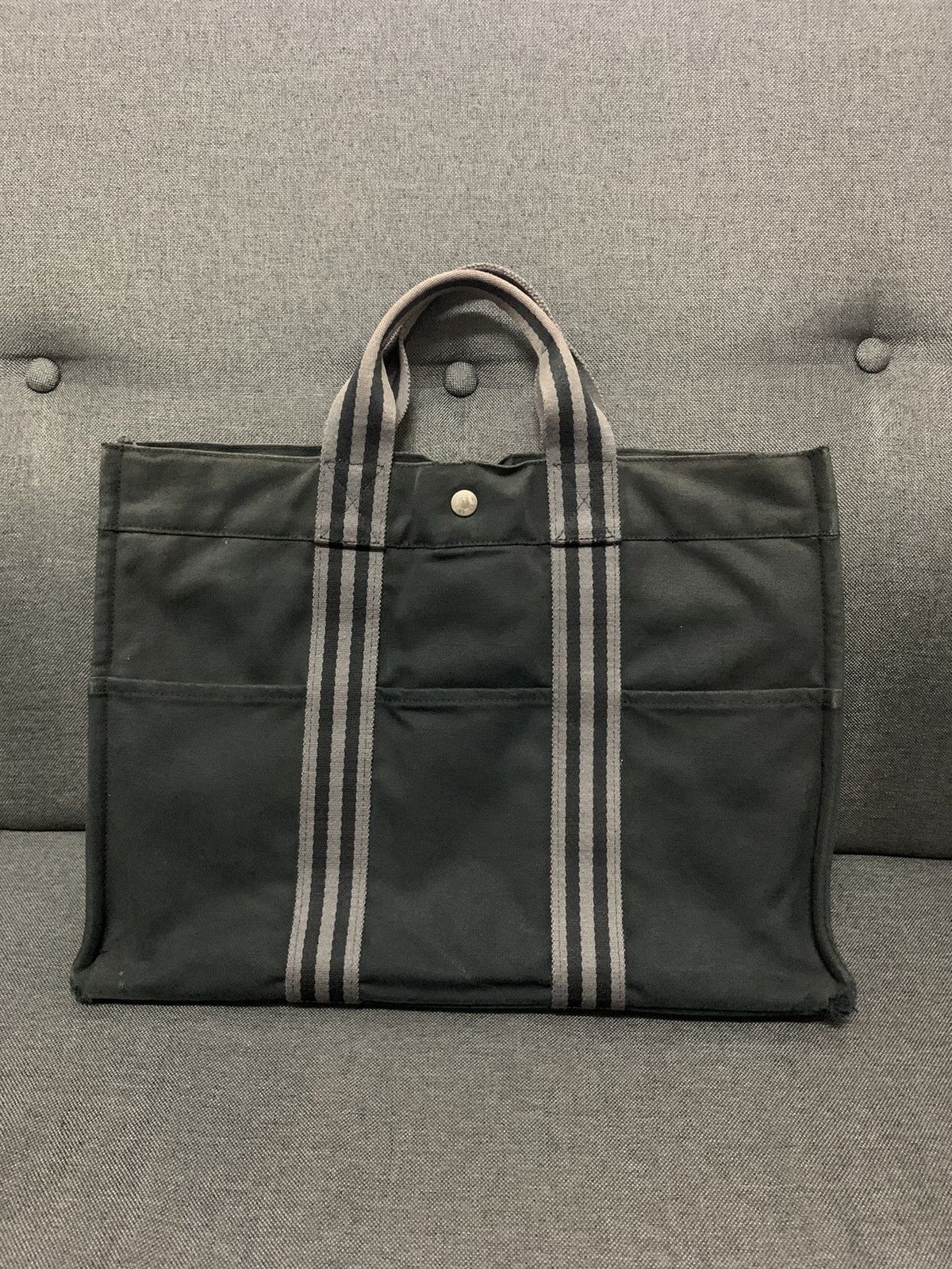 Hermes Vintage Faded Distressed Hermes Bag Tote bag Size ONE SIZE - 1 Thumbnail