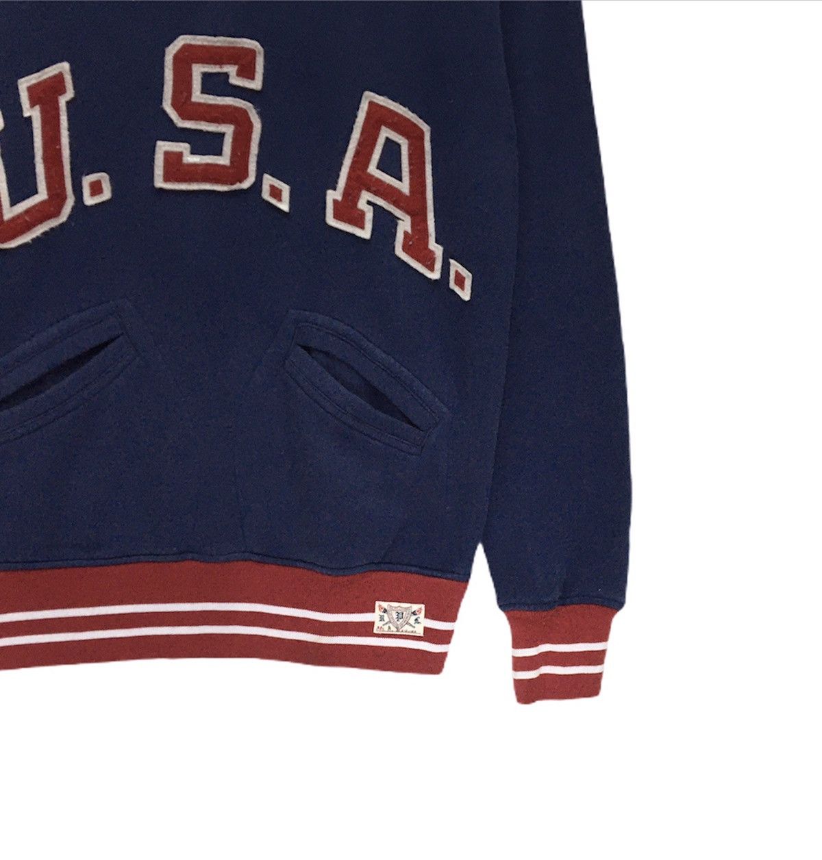 Polo Ralph Lauren Polo Usa Ralph Lauren Half Zip Sweatshirt Big Logo Size US S / EU 44-46 / 1 - 6 Thumbnail