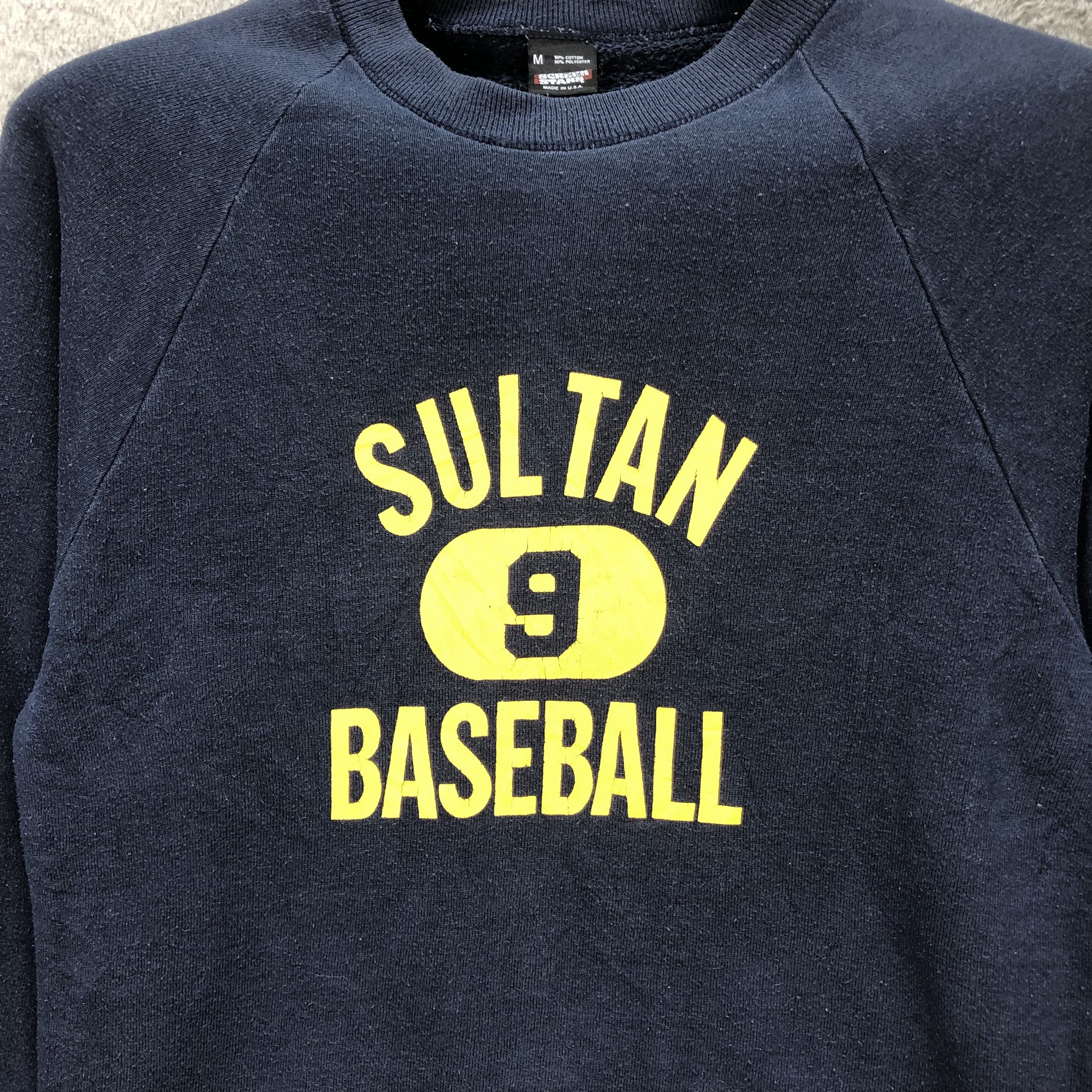 Vintage Vintage Sultan Baseball Screen Stars Sweatshirts #5786-206 Size US M / EU 48-50 / 2 - 3 Thumbnail