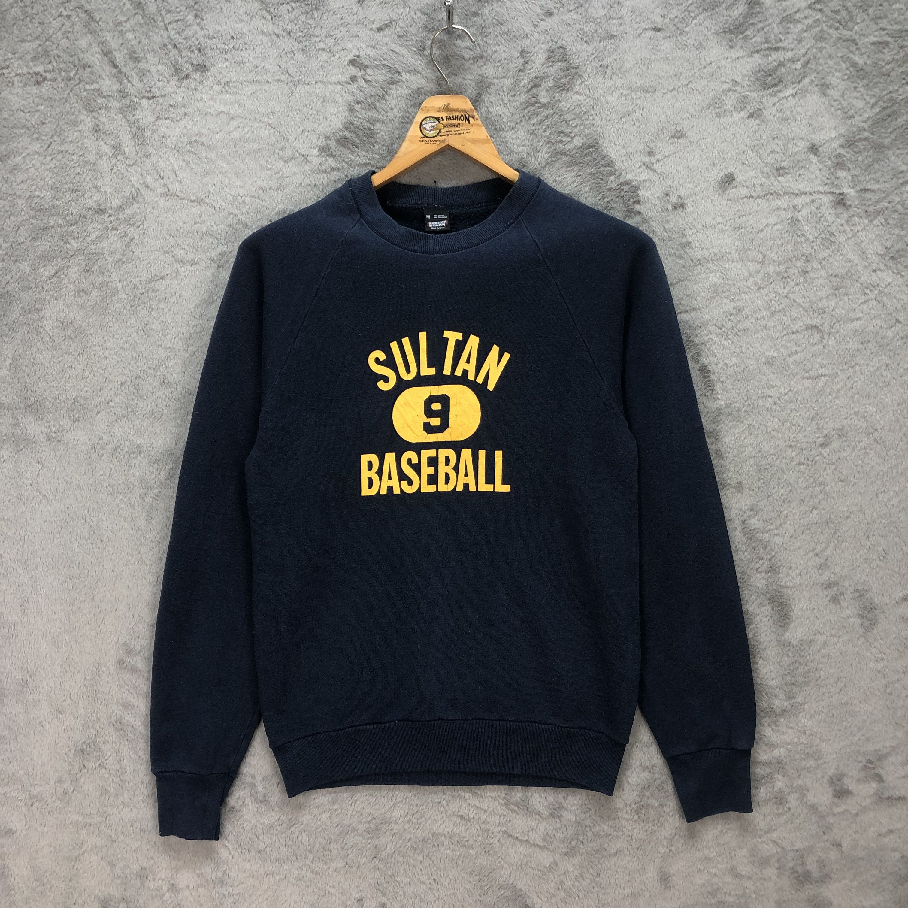 Vintage Vintage Sultan Baseball Screen Stars Sweatshirts #5786-206 Size US M / EU 48-50 / 2 - 1 Thumbnail