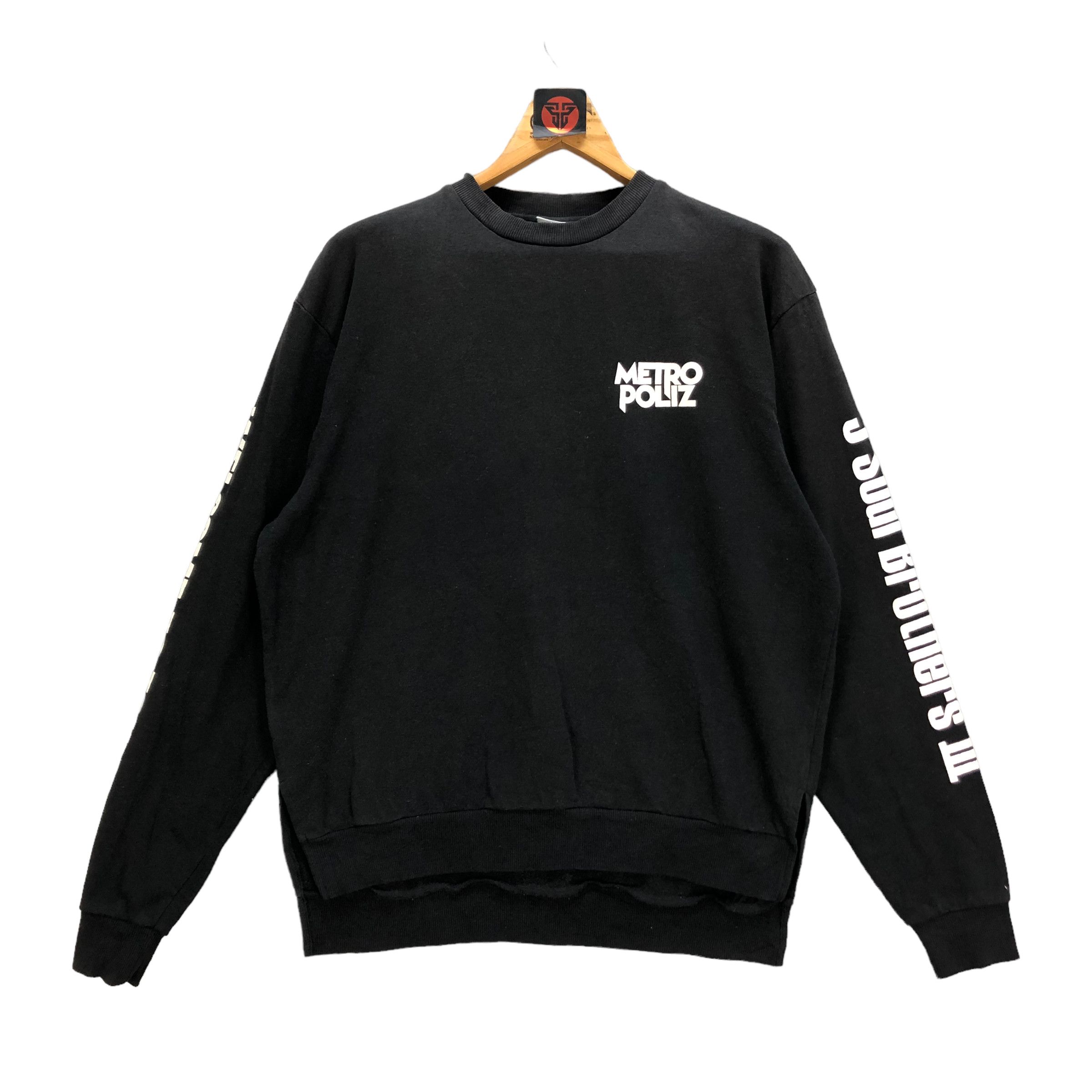 Japanese Brand METRO POLIZ J SOUL BROTHERS SWEATSHIRTS #7022-106 Size US M / EU 48-50 / 2 - 2 Thumbnail